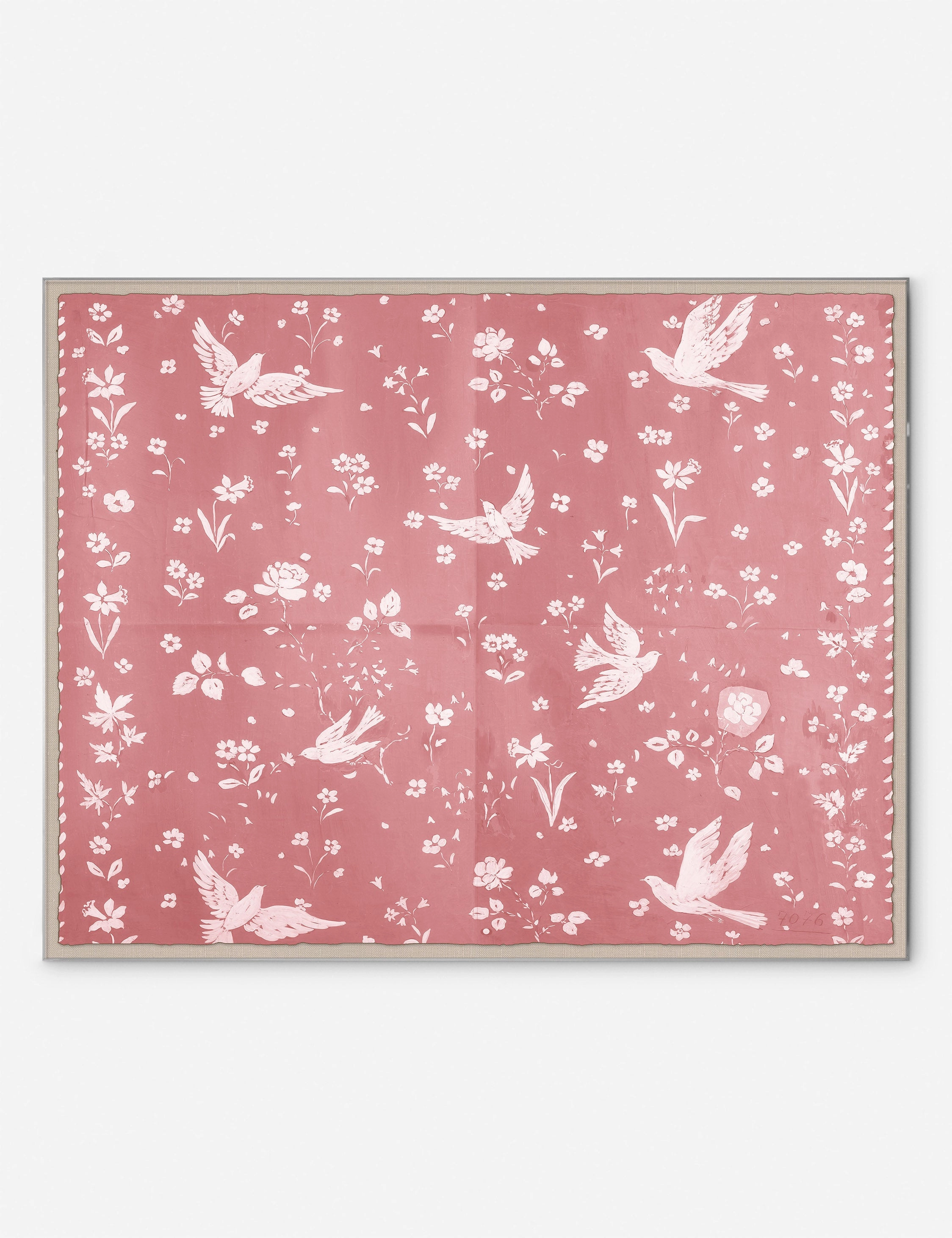 Birds and Flowers Print by Paule Marrot