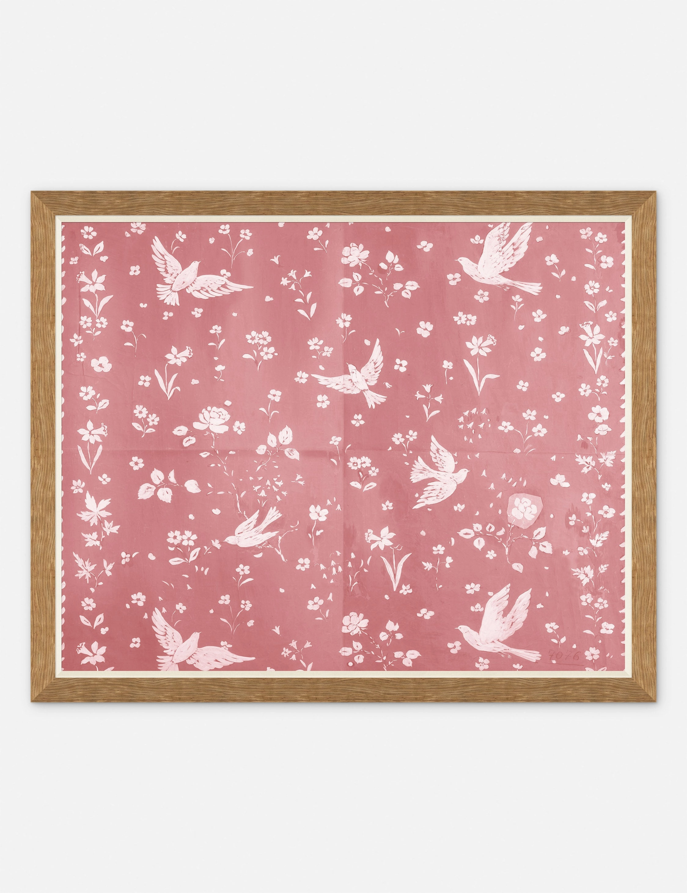 Birds and Flowers Print by Paule Marrot