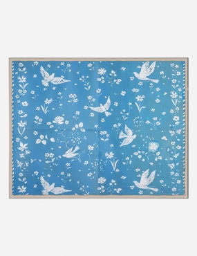 Birds and Flowers Print by Paule Marrot 