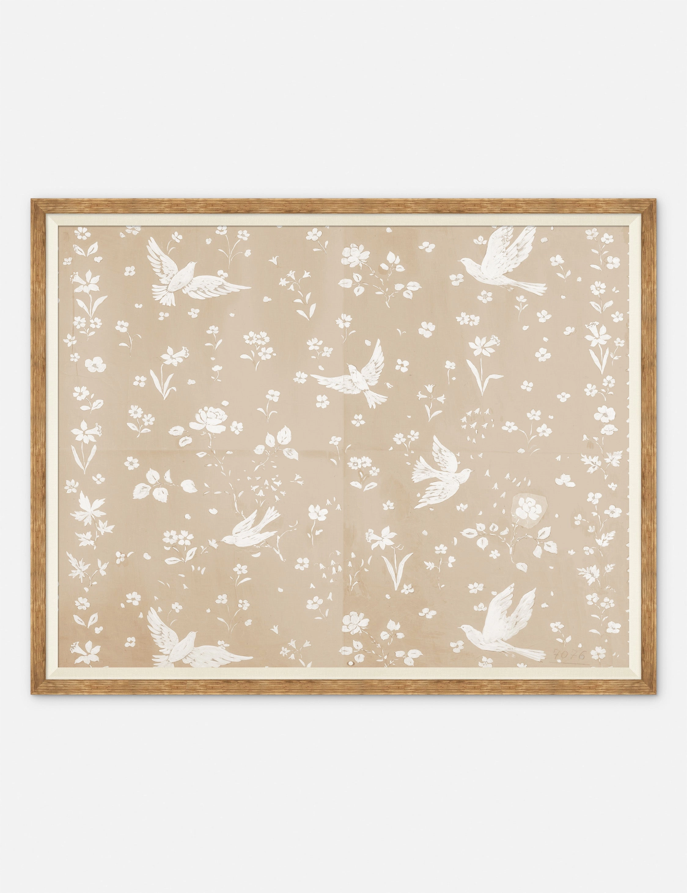 Birds and Flowers Print by Paule Marrot