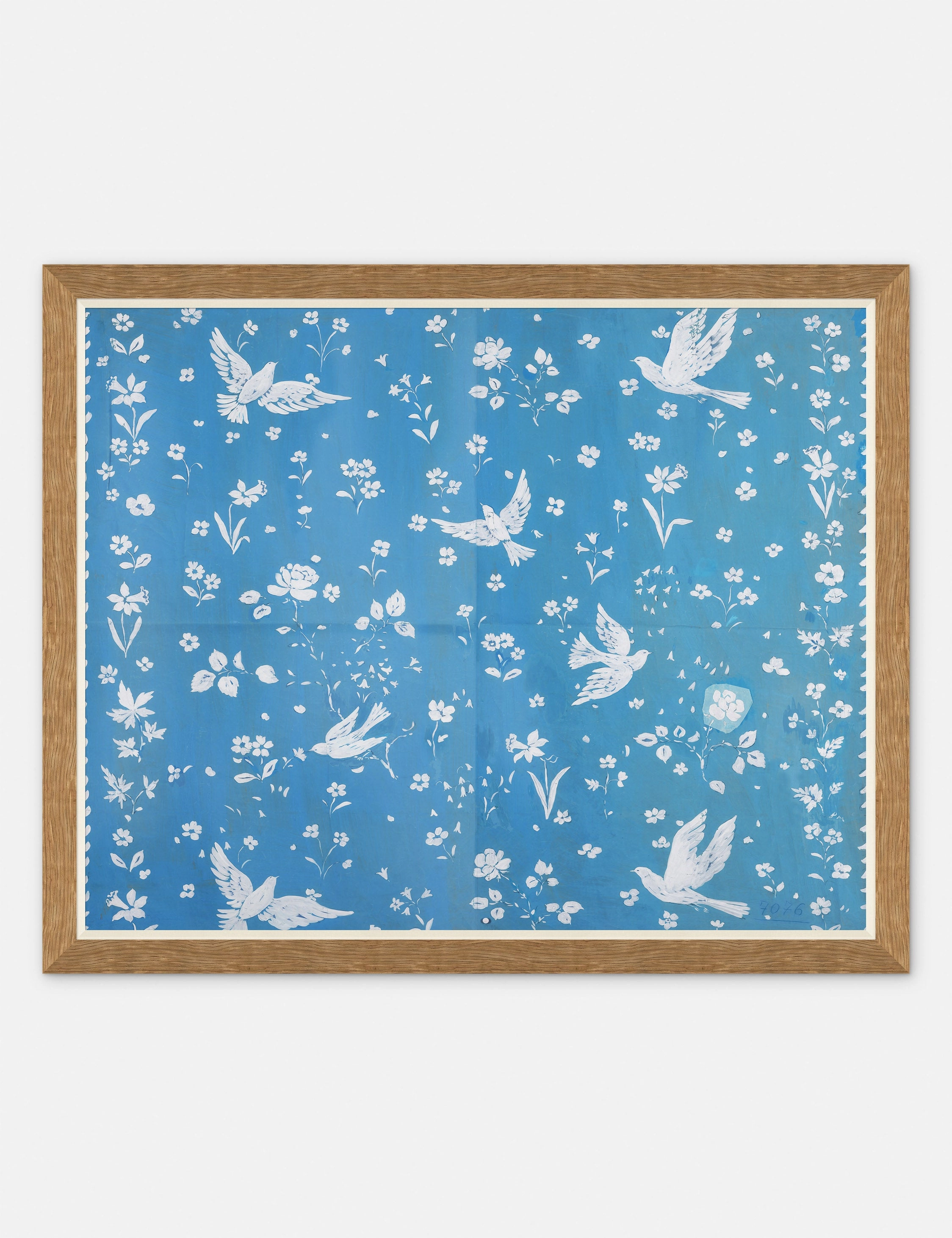 Birds and Flowers Print by Paule Marrot