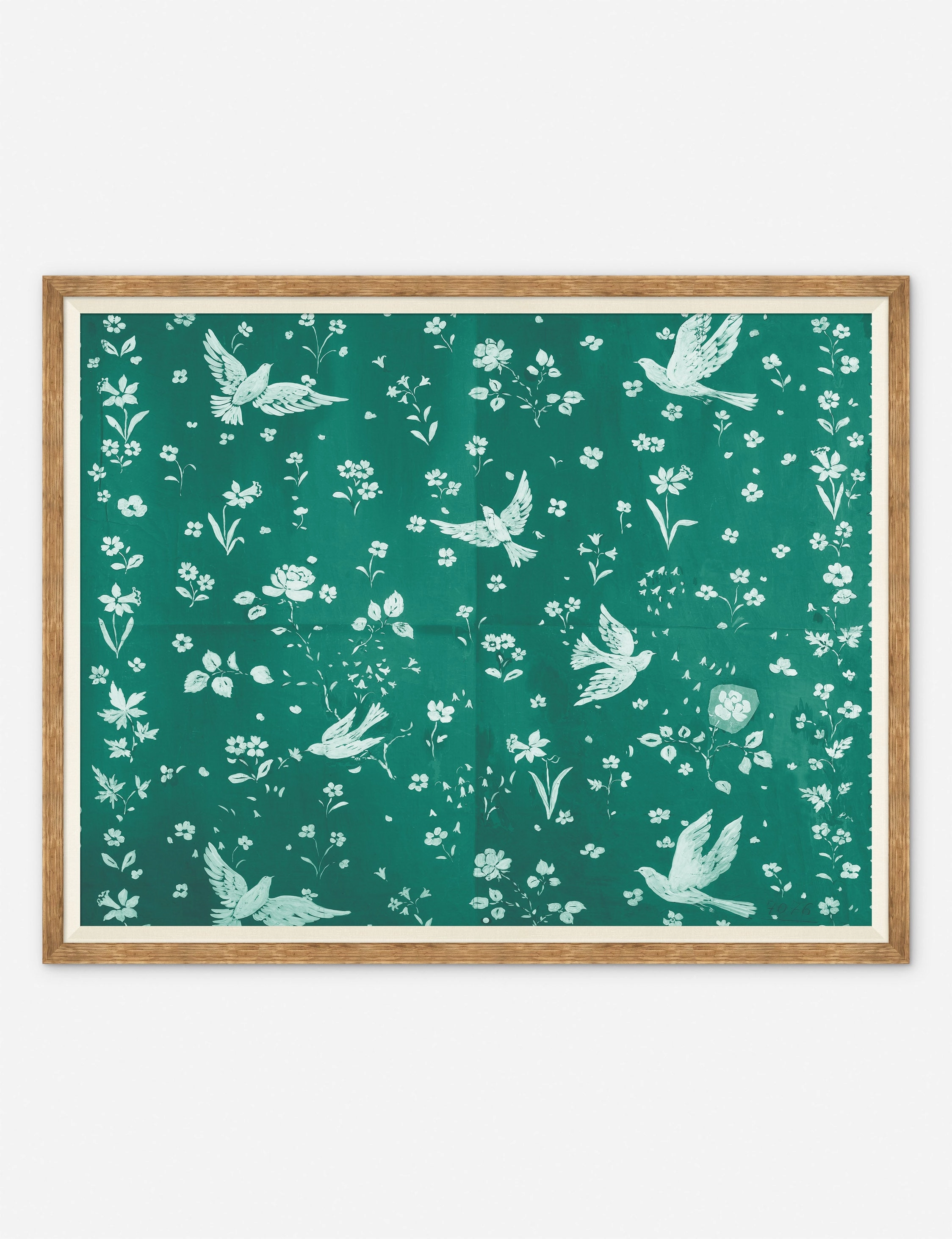 Birds and Flowers Print by Paule Marrot
