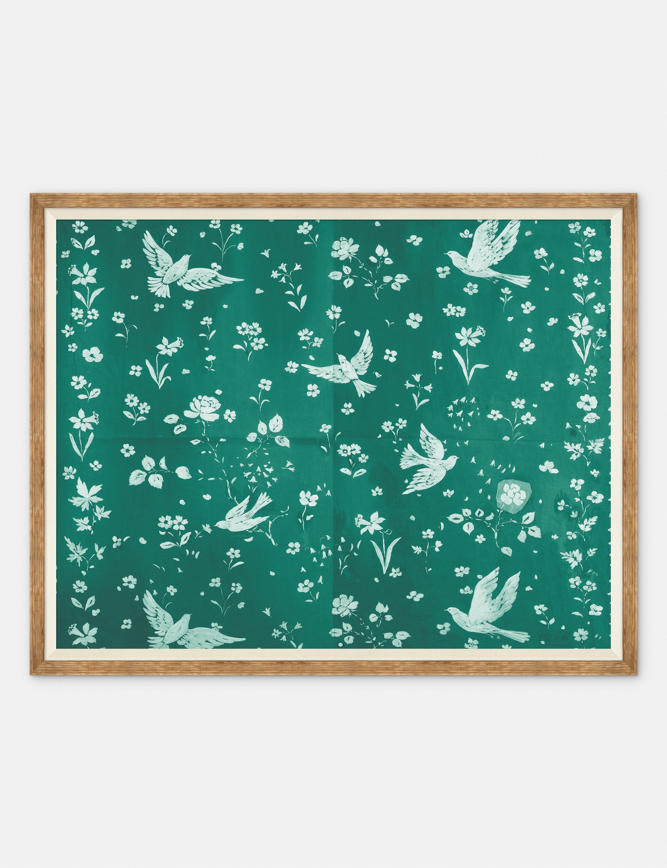 Birds and Flowers Print by Paule Marrot