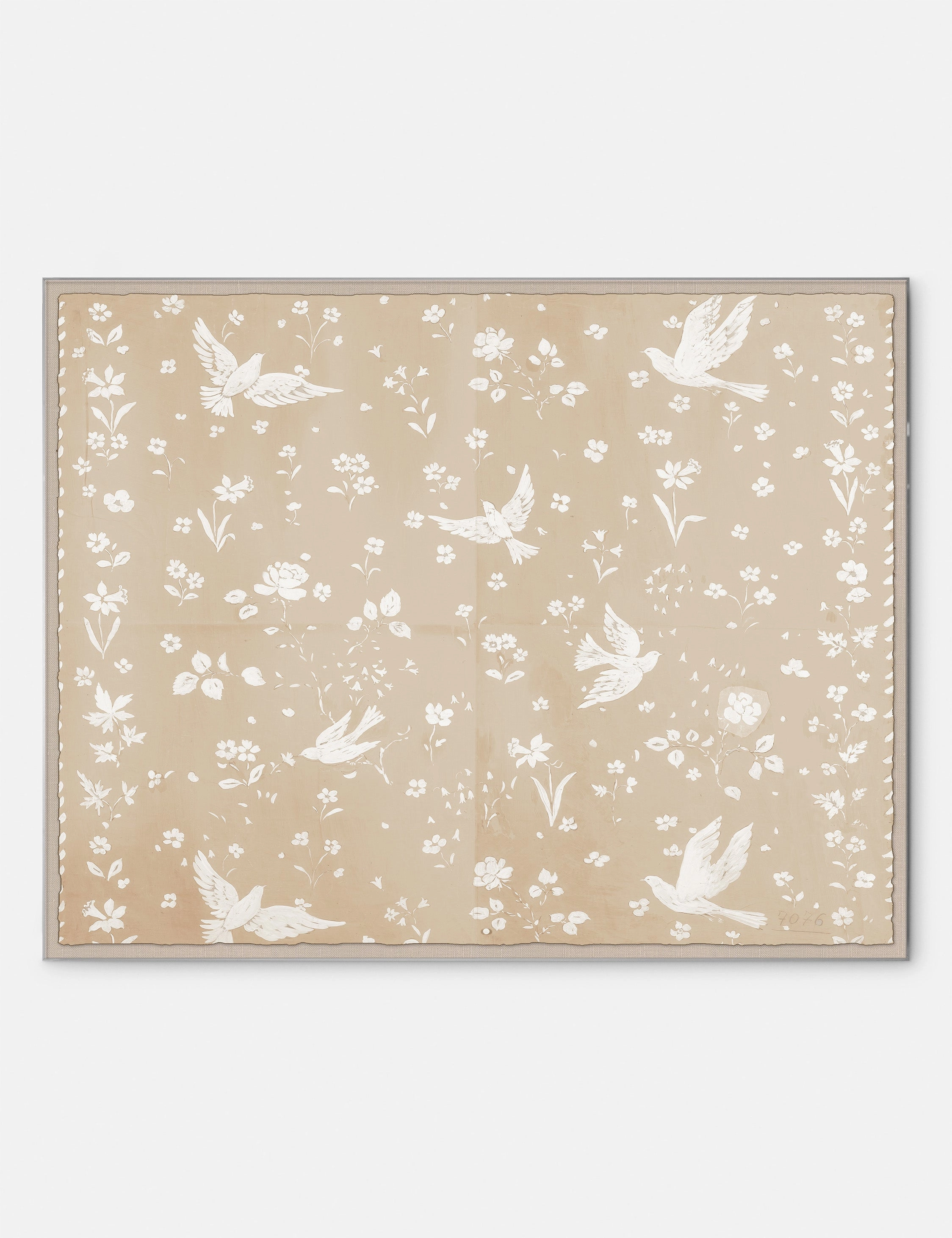 Birds and Flowers Print by Paule Marrot