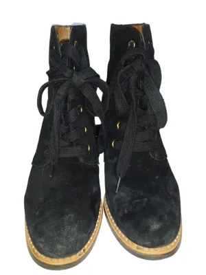 Black Boots Ankle Flats Kate Spade, Size 6.5 Kate Spade Bags