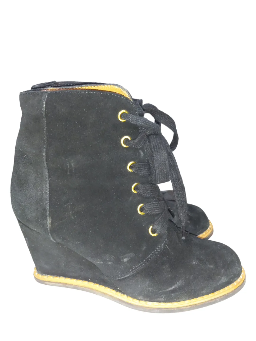 Black Boots Ankle Flats Kate Spade, Size 6.5 Kate Spade Bags
