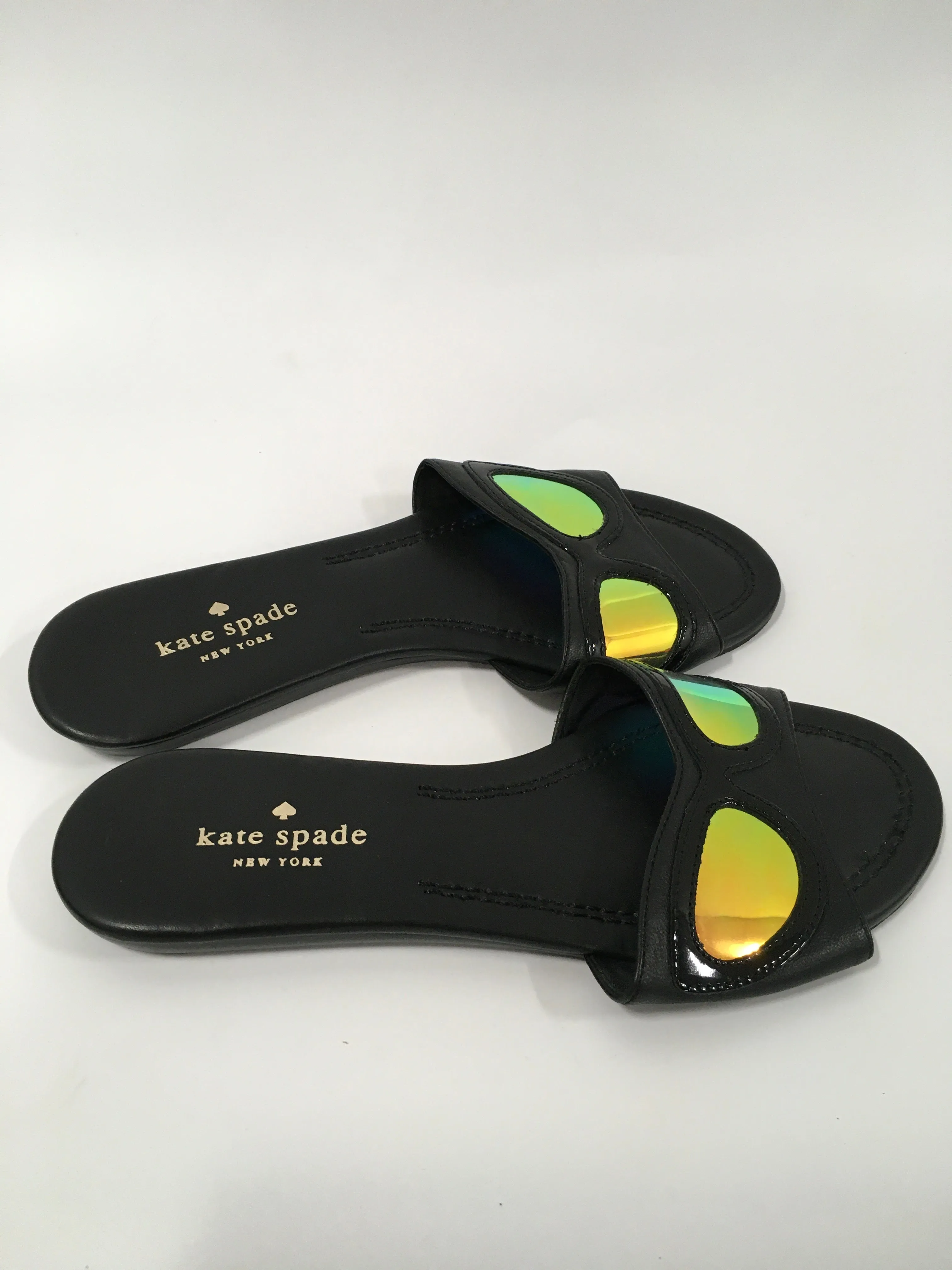 Black Sandals Flats Kate Spade, Size 7 Kate Spade Bags