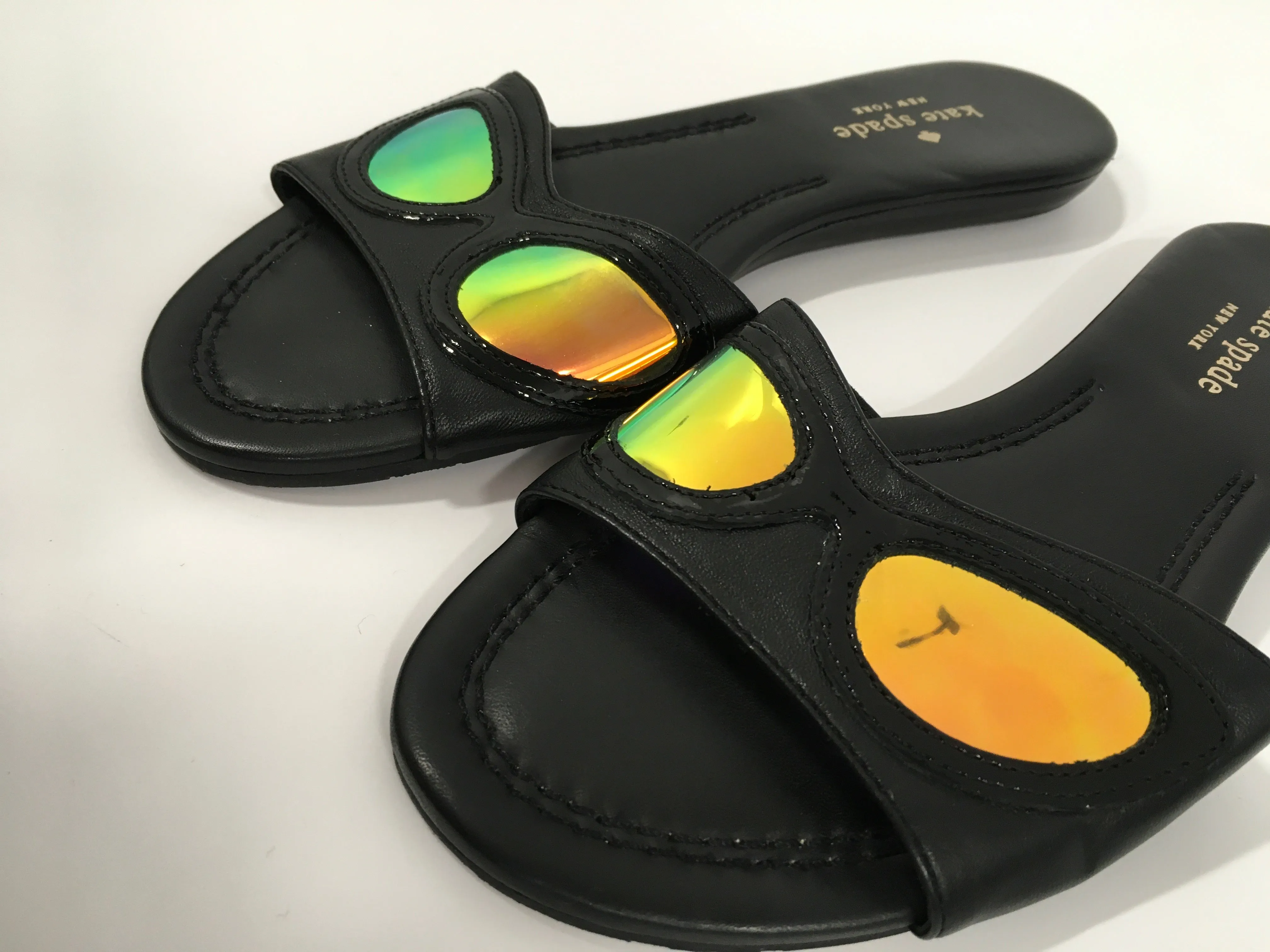 Black Sandals Flats Kate Spade, Size 7 Kate Spade Bags