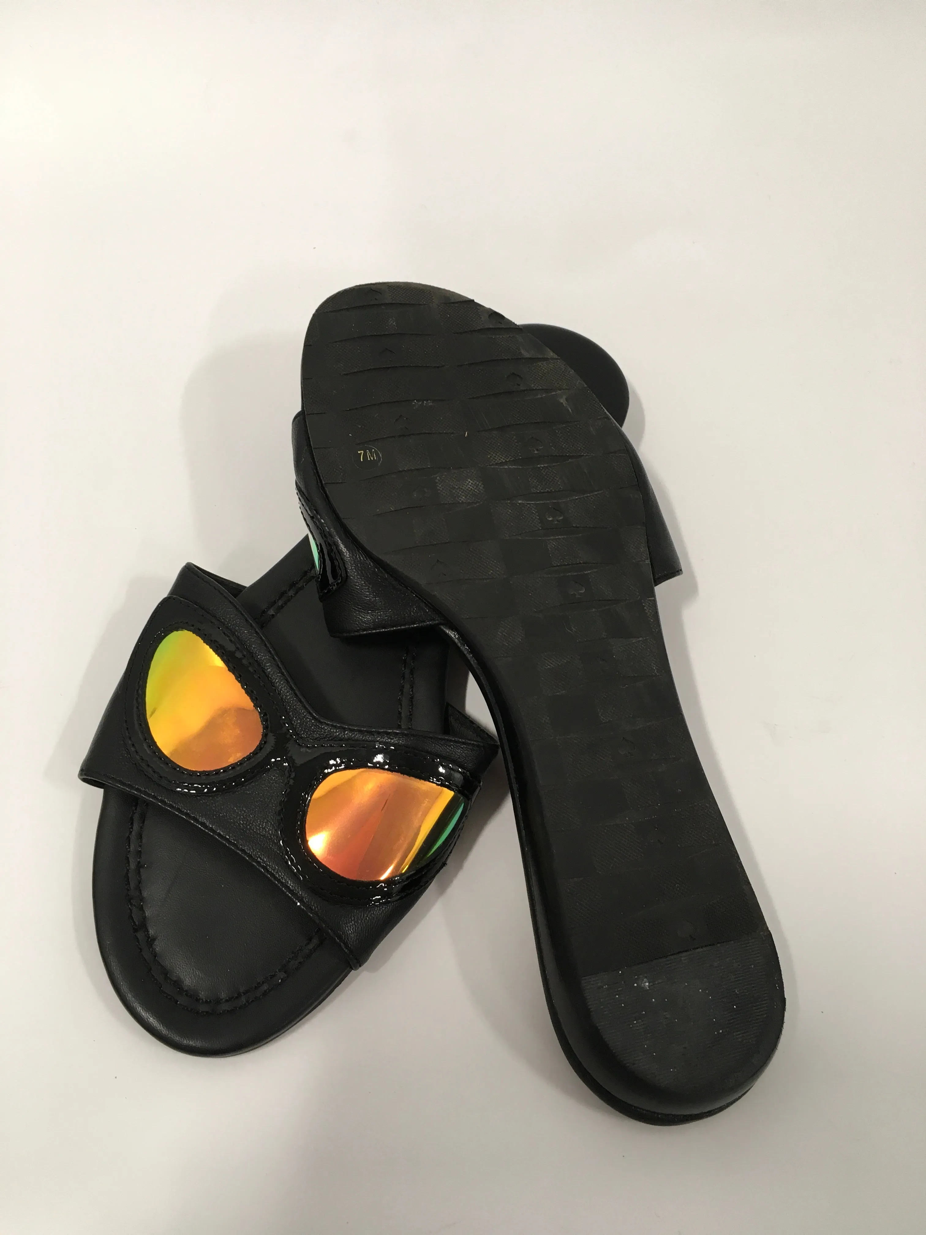 Black Sandals Flats Kate Spade, Size 7 Kate Spade Bags