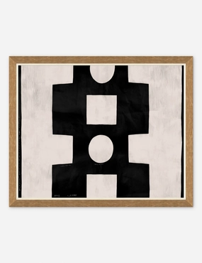 Black and White Print by Paule Marrot 