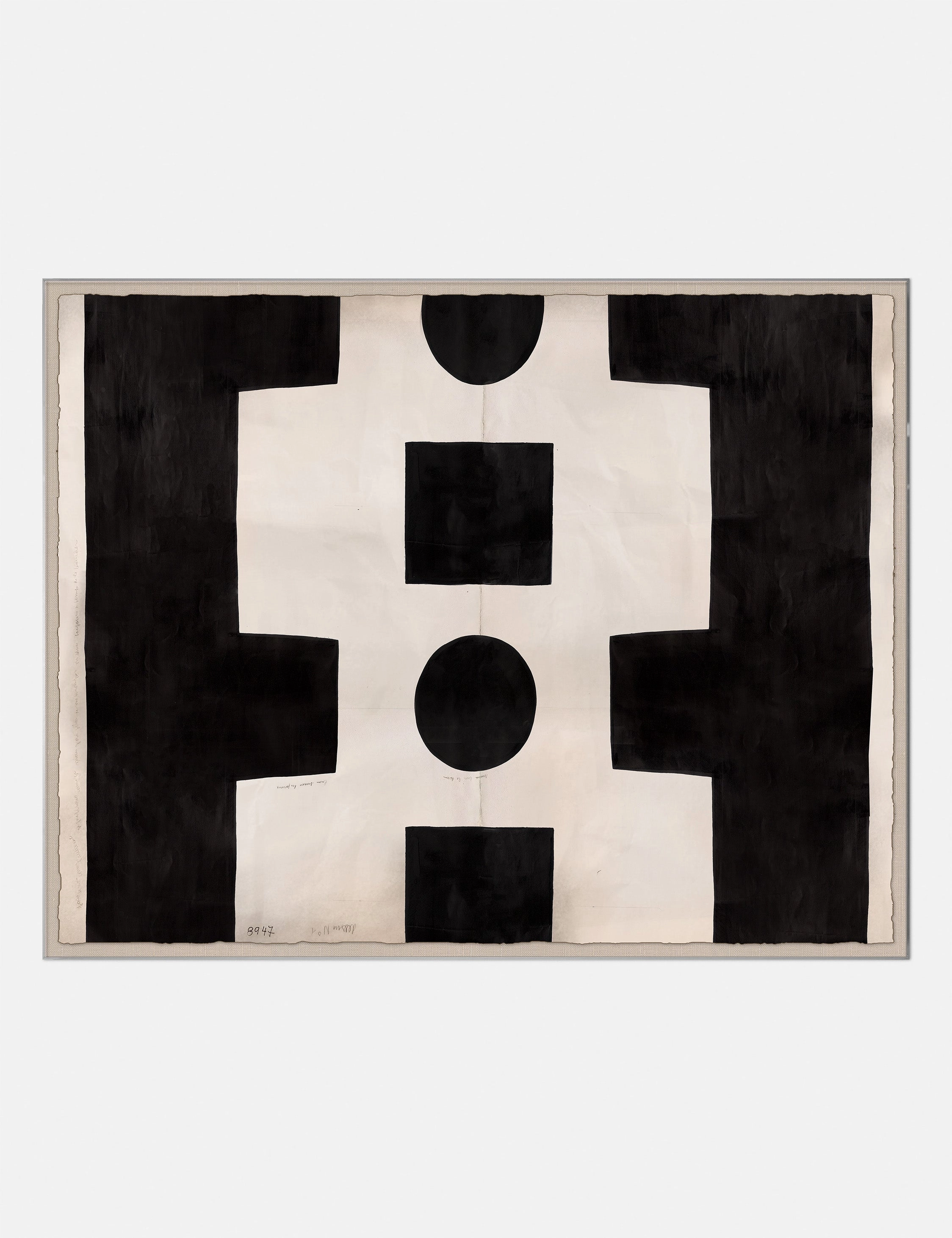 Black and White Print by Paule Marrot