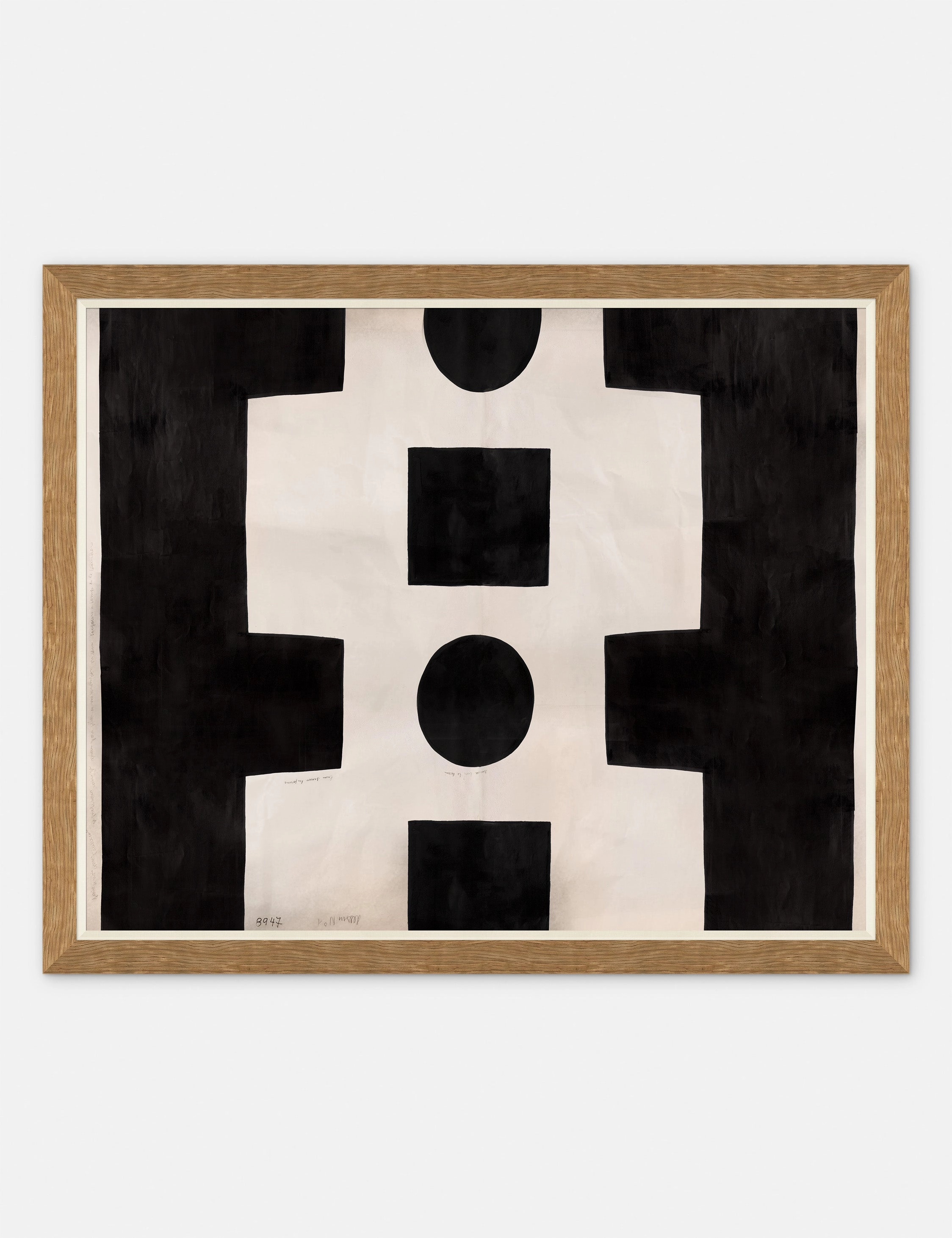 Black and White Print by Paule Marrot