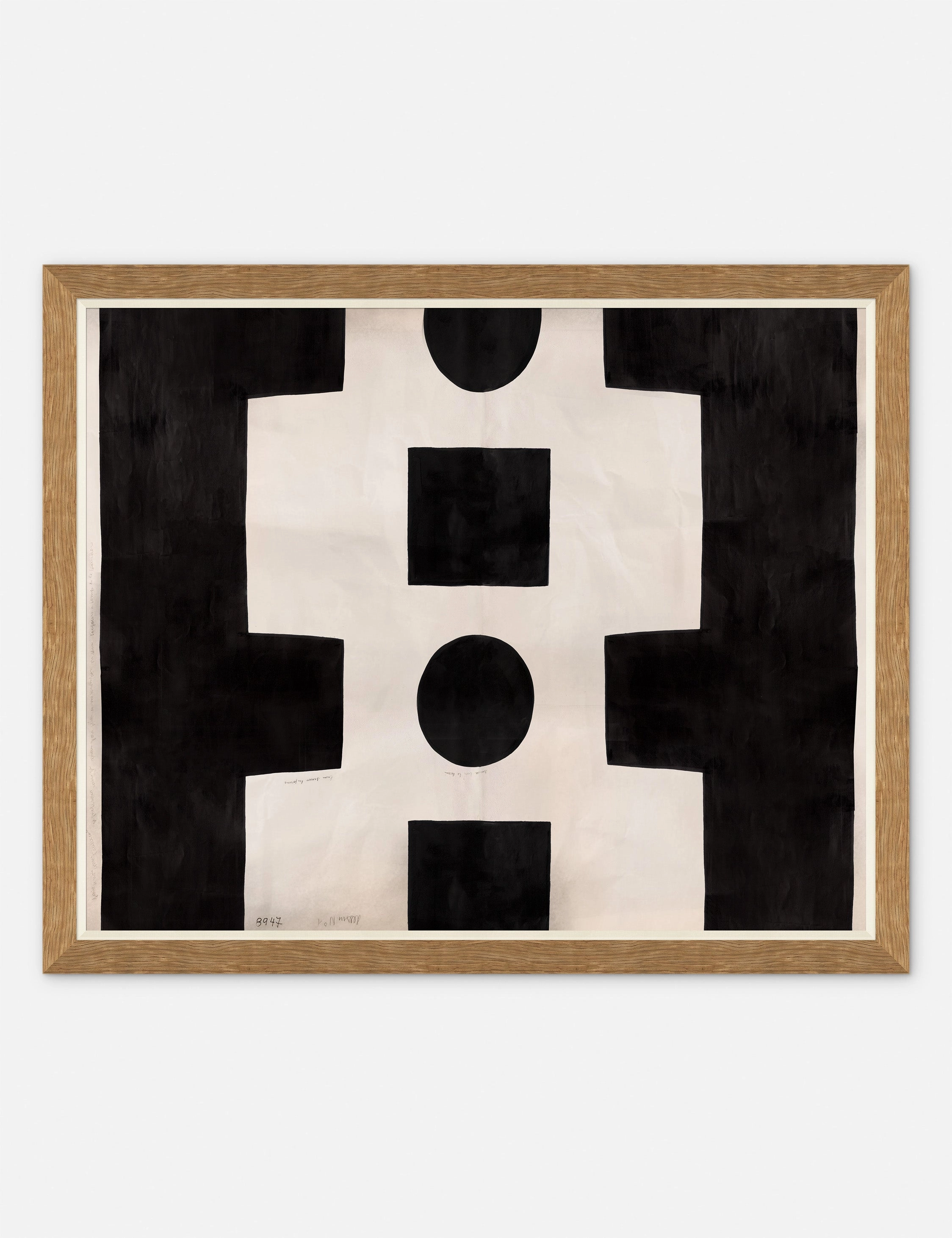 Black and White Print by Paule Marrot