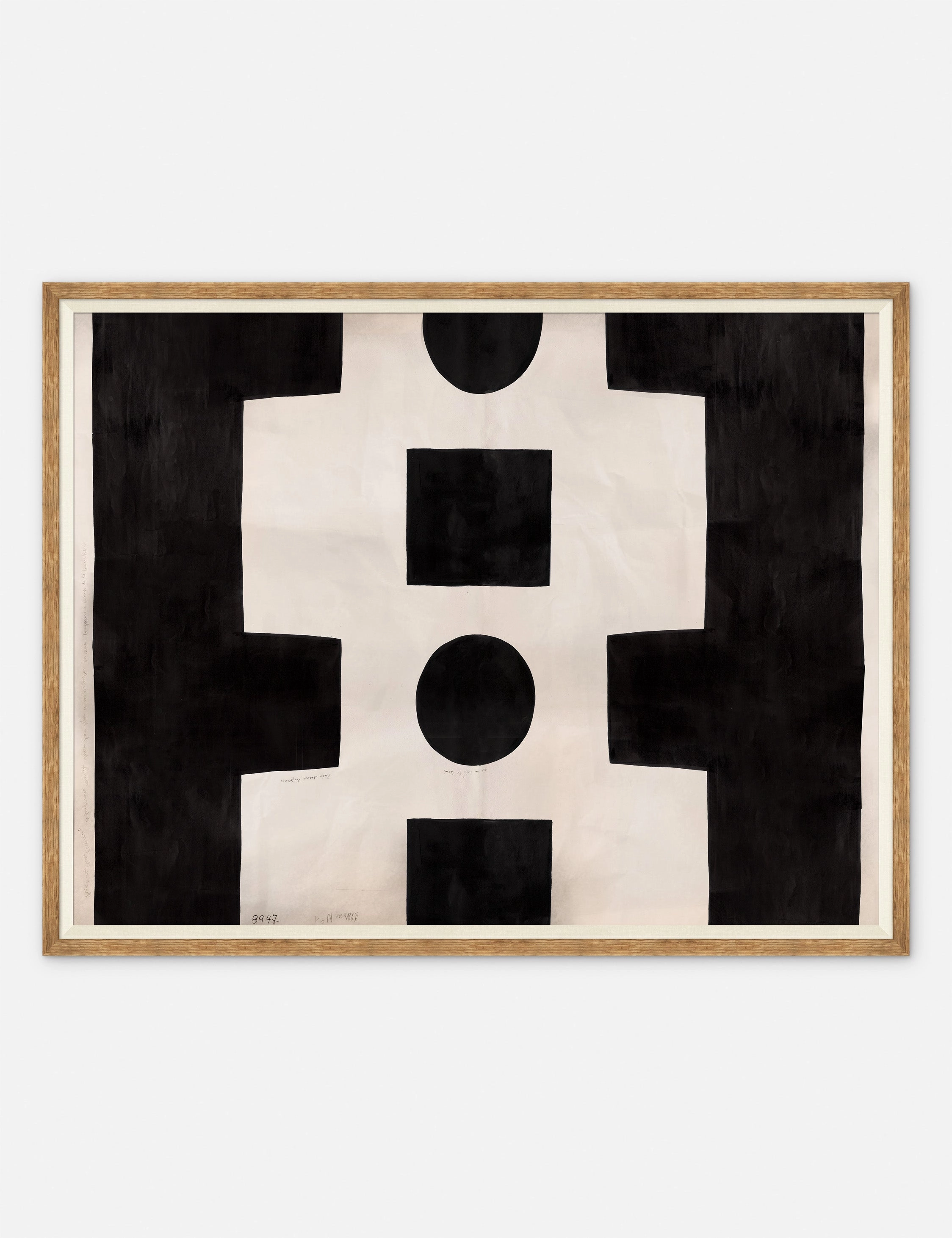 Black and White Print by Paule Marrot