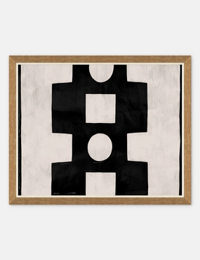 Black and White Print by Paule Marrot 