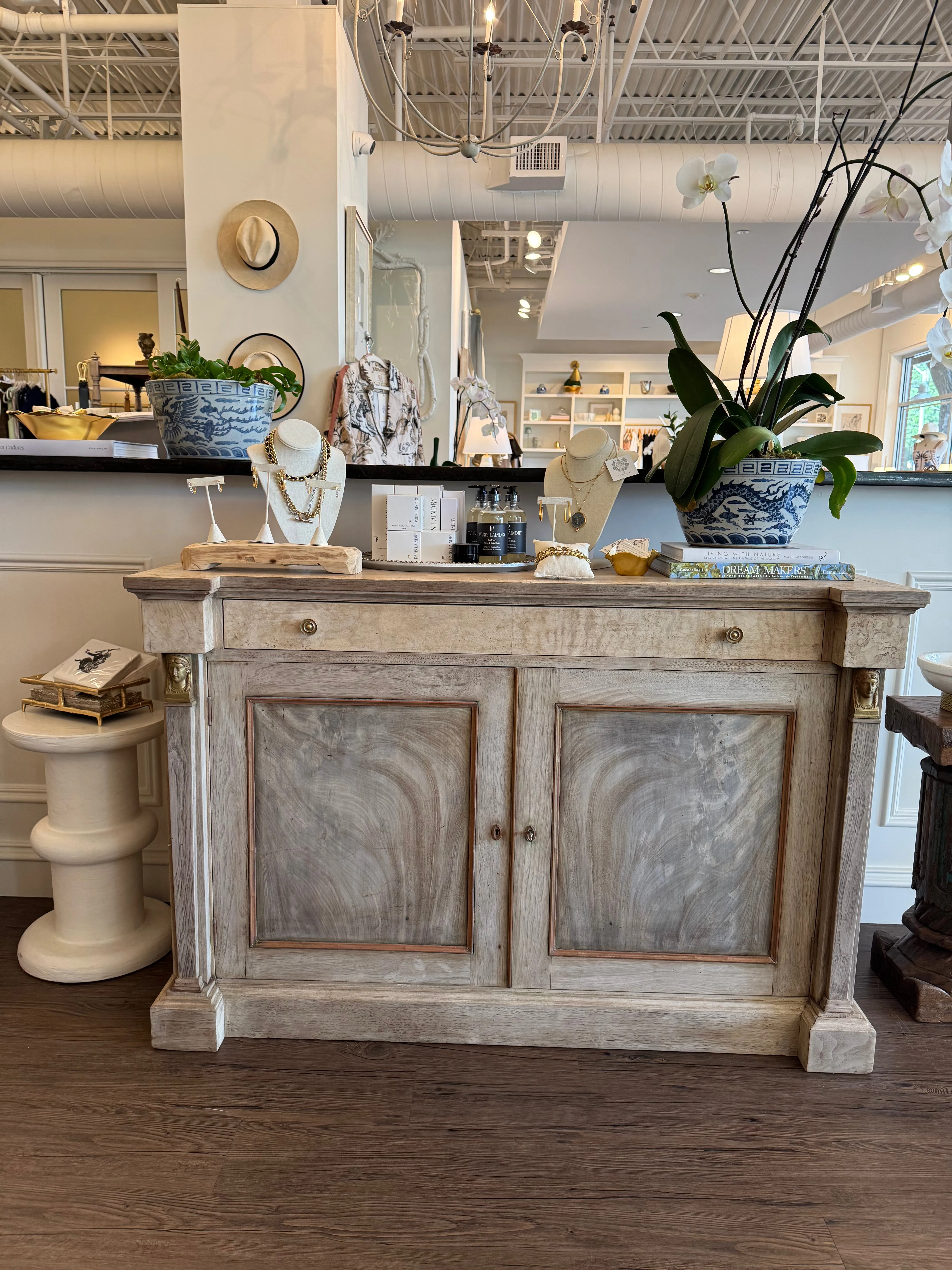 Bleached Empire Cabinet