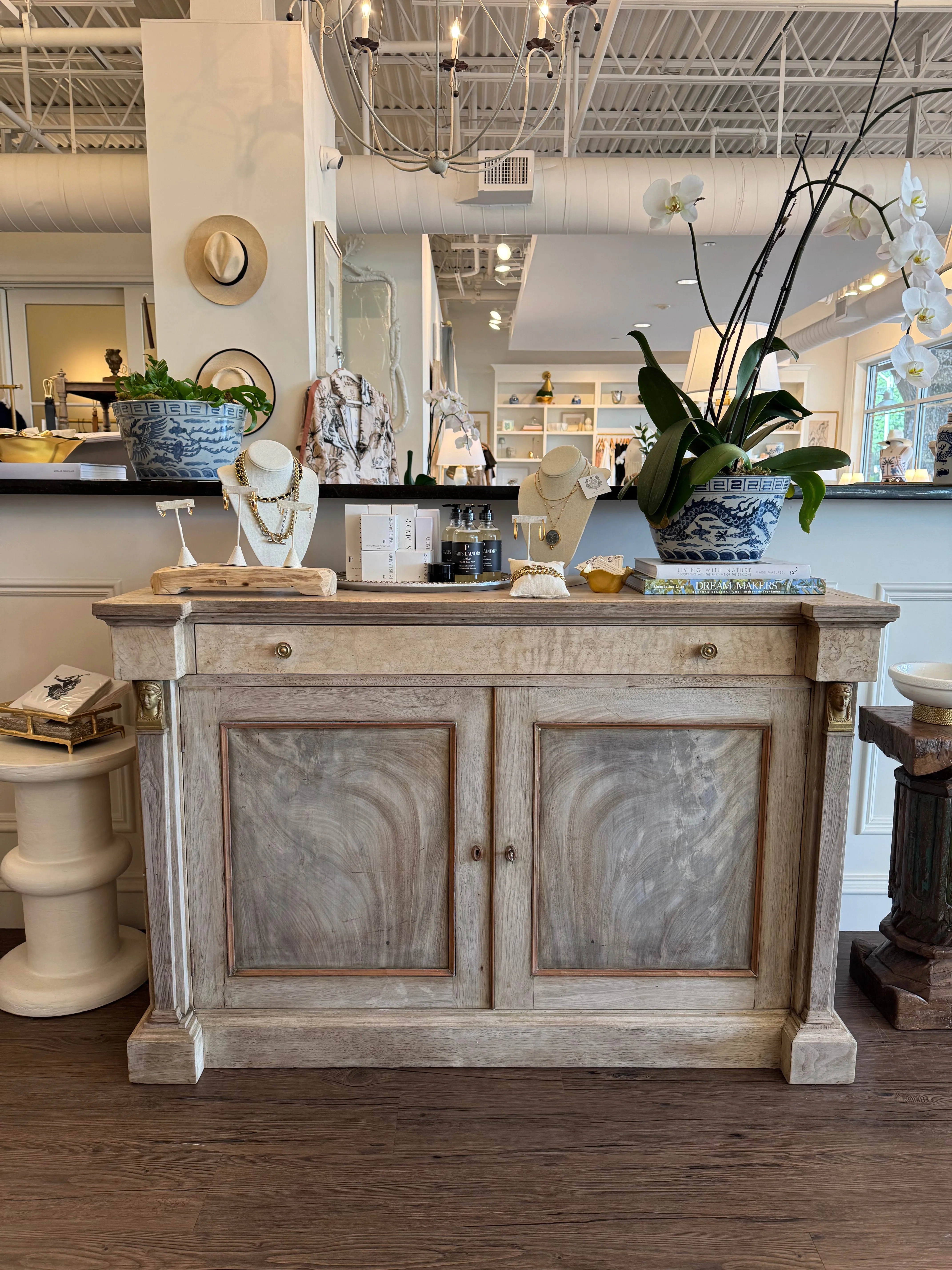 Bleached Empire Cabinet