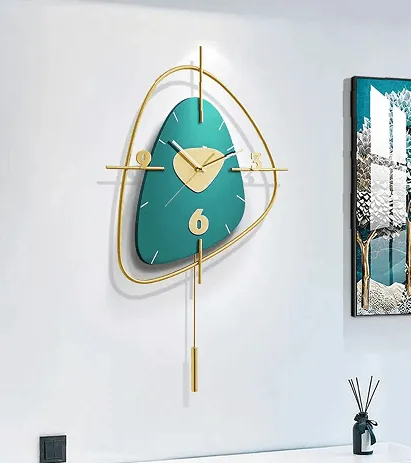 blue queen wall clock