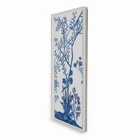 Blue Traditional Chinoiserie I Framed Wall Art