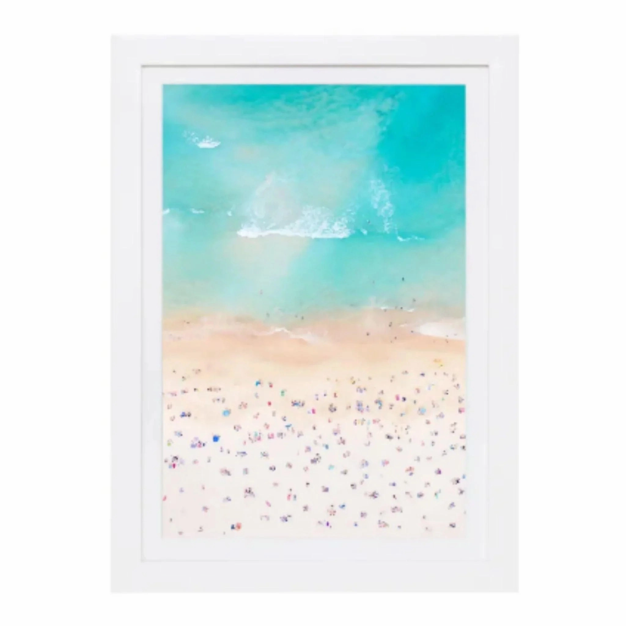 Bondi Beach Landscape, Vertical Mini Framed Print by Gray Malin