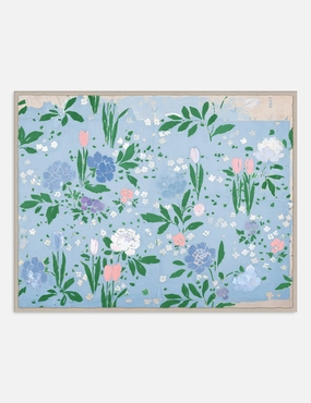 Bonjour Pivoine Print by Paule Marrot 