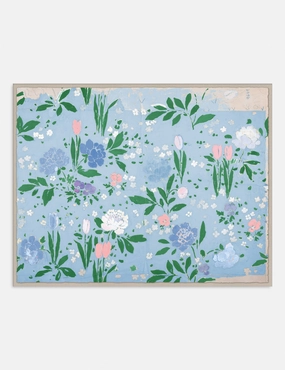 Bonjour Pivoine Print by Paule Marrot 