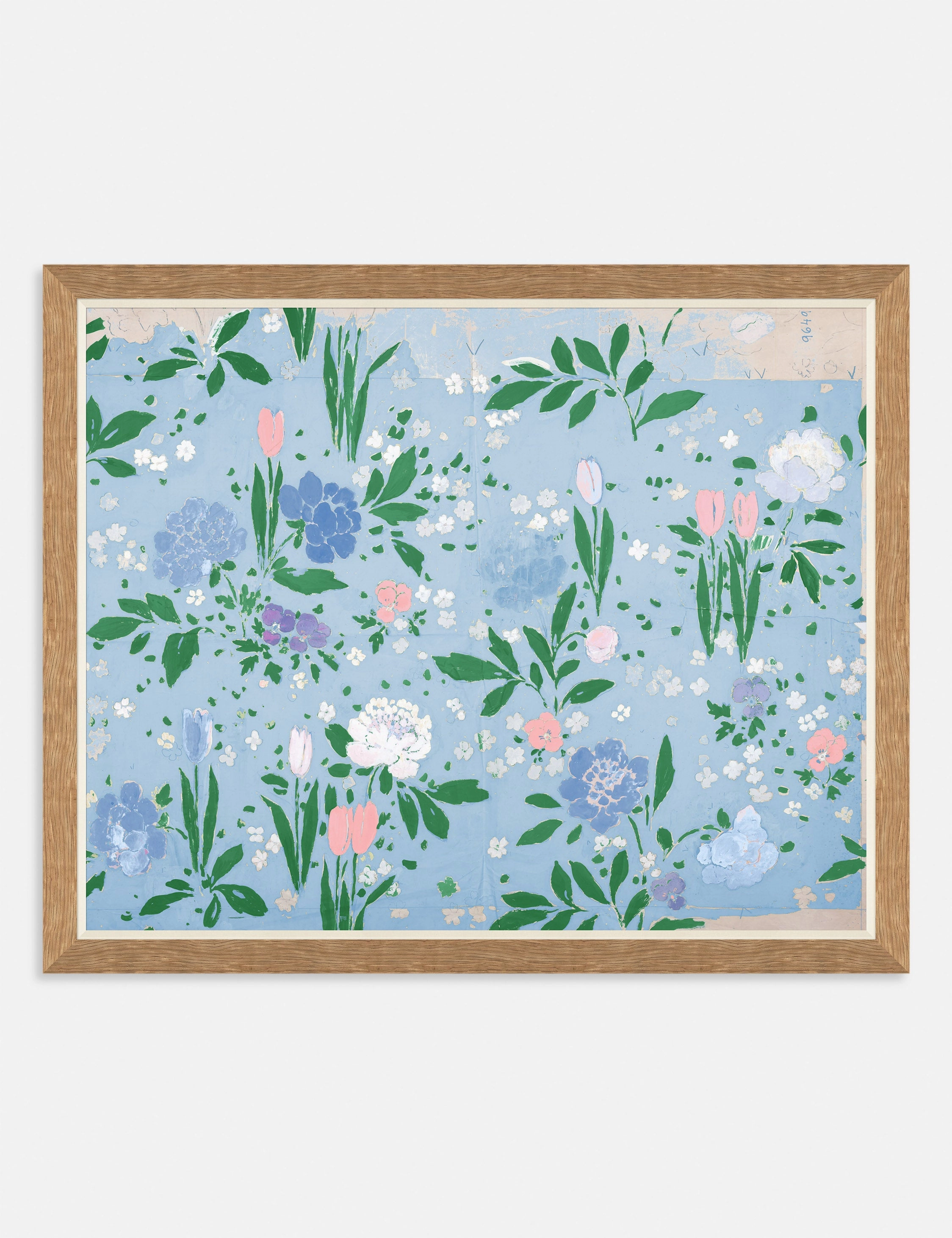 Bonjour Pivoine Print by Paule Marrot