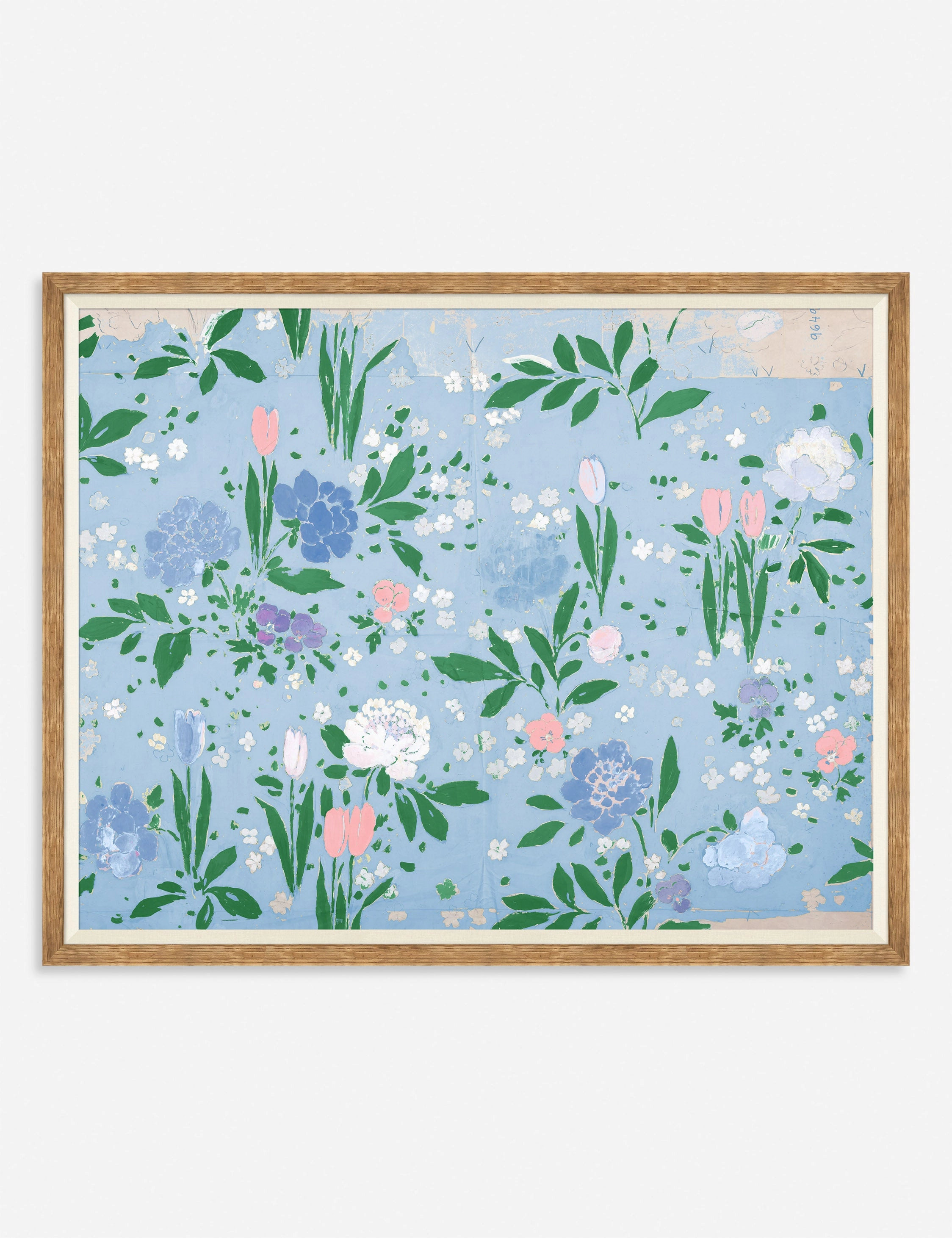 Bonjour Pivoine Print by Paule Marrot