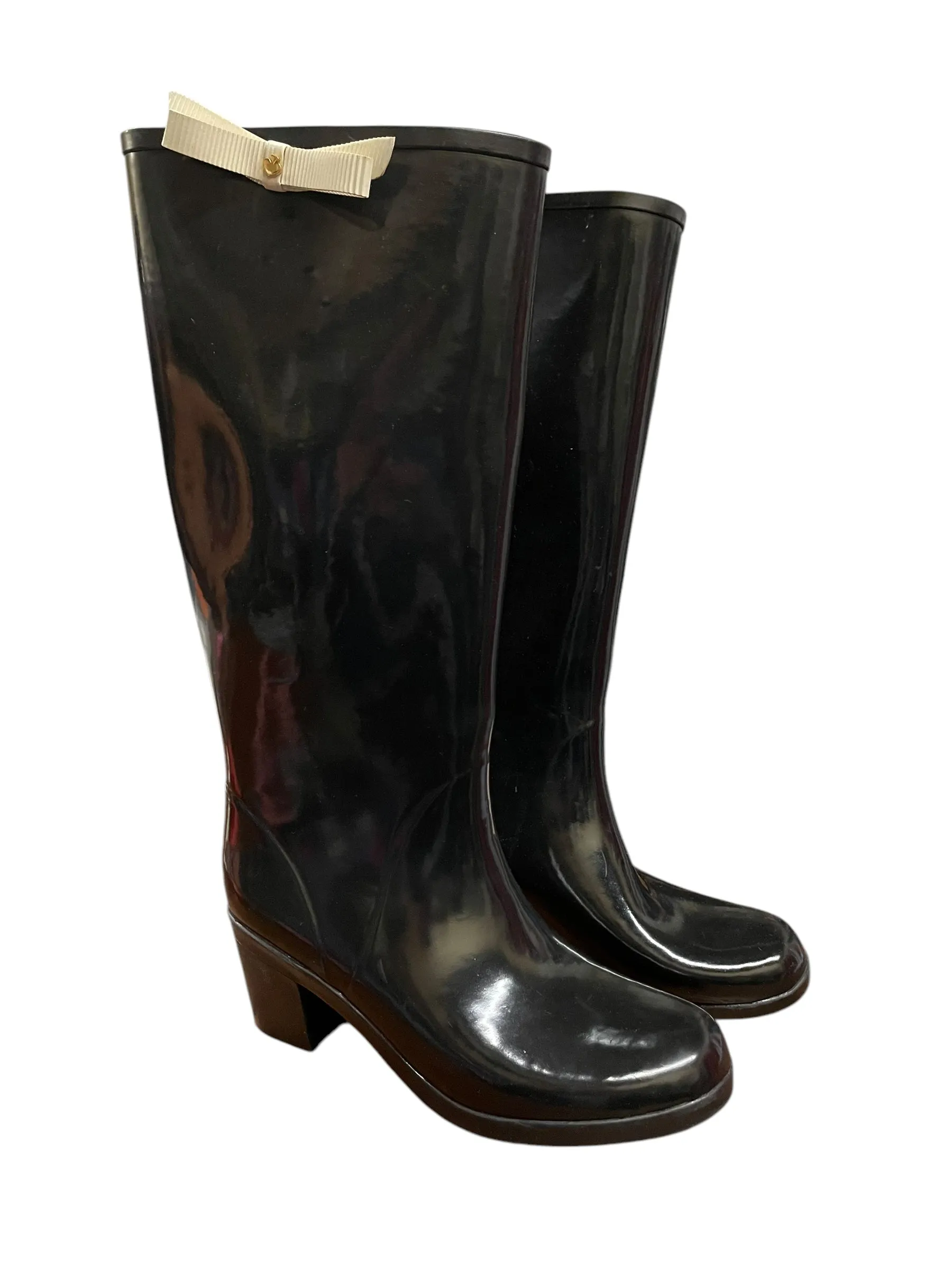 Boots Designer By Kate Spade In Black, Size: 8 Kate Spade Bags