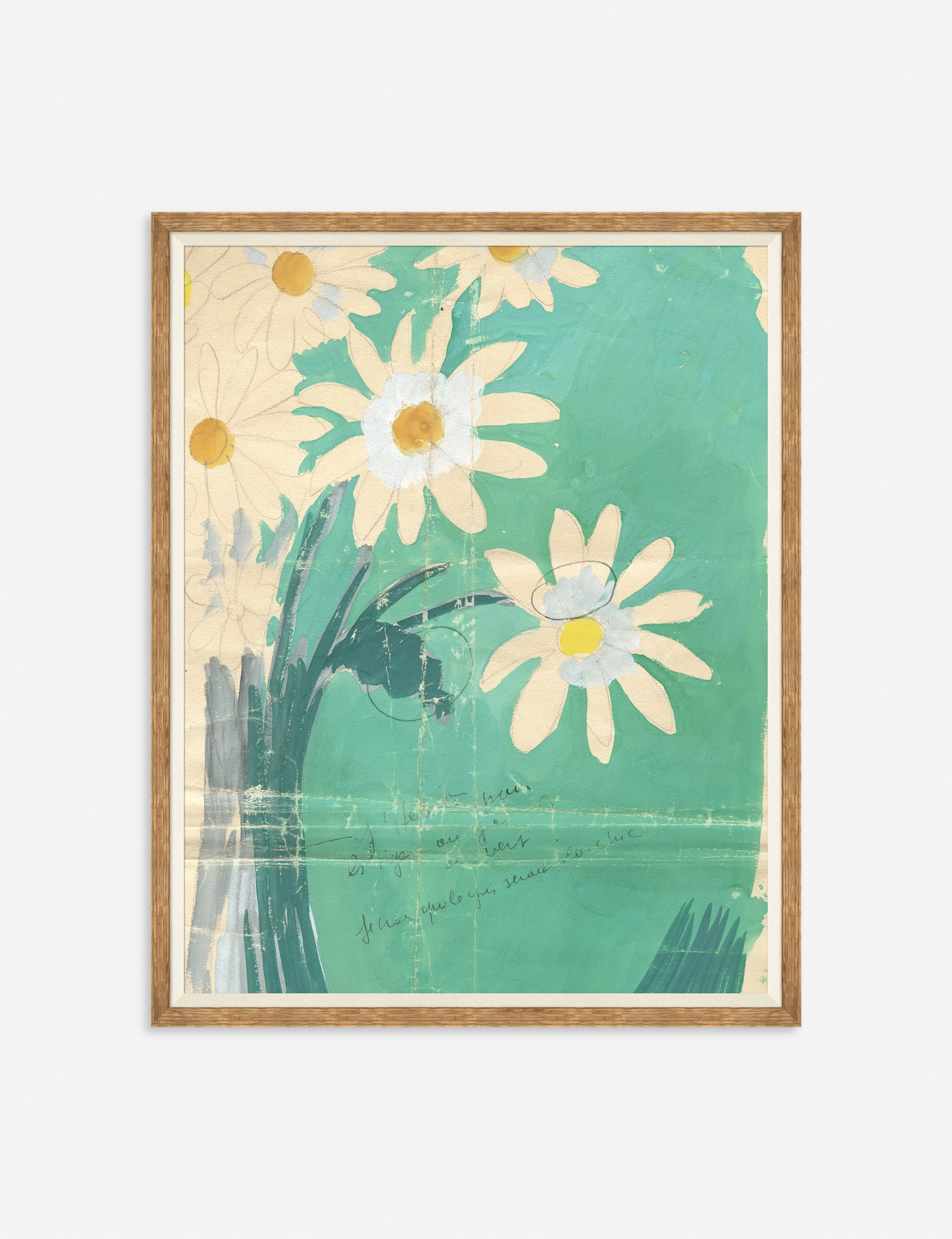 Bouquette de Marguerites Print by Paule Marrot