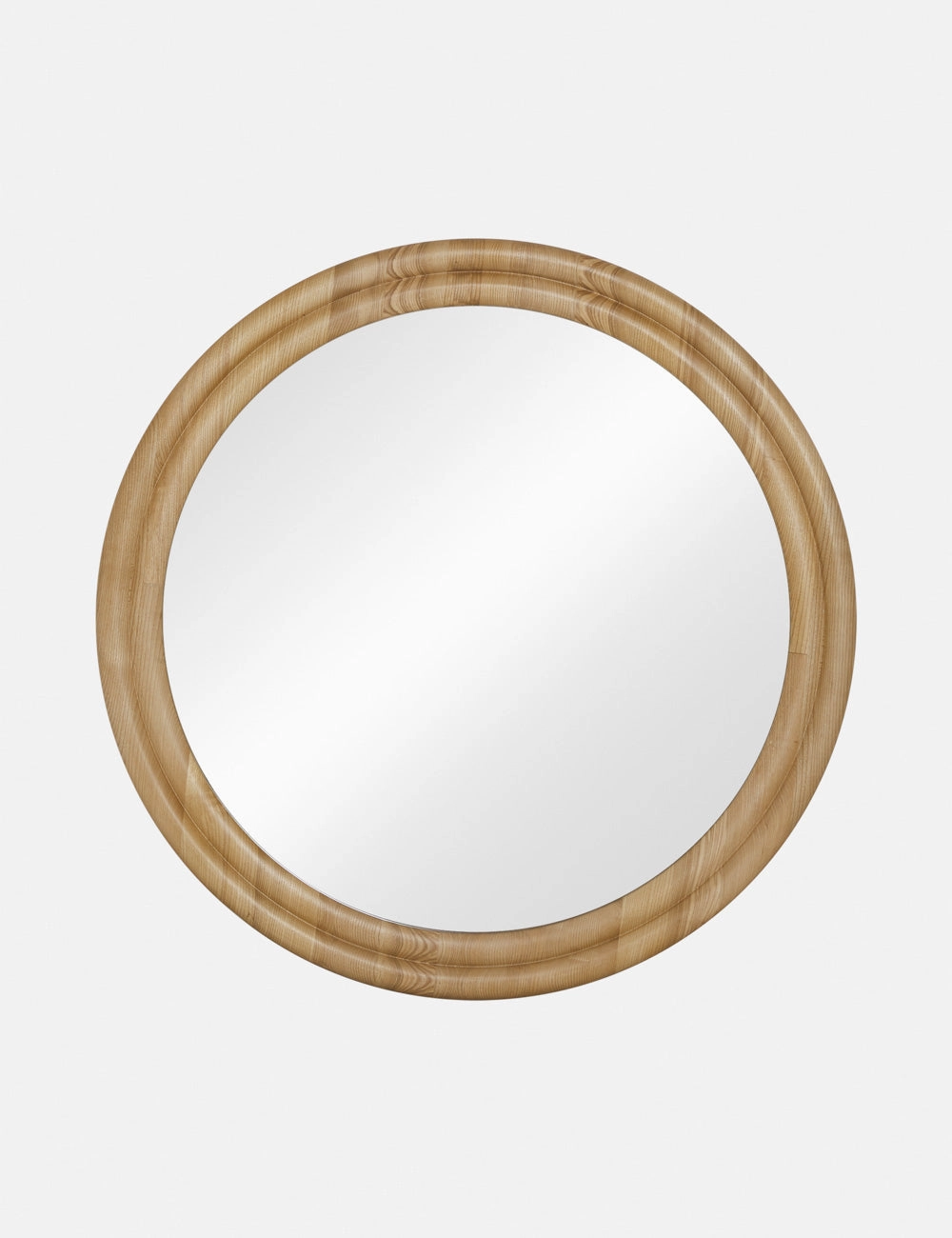 Bourdon Double-Framed Round Mirror