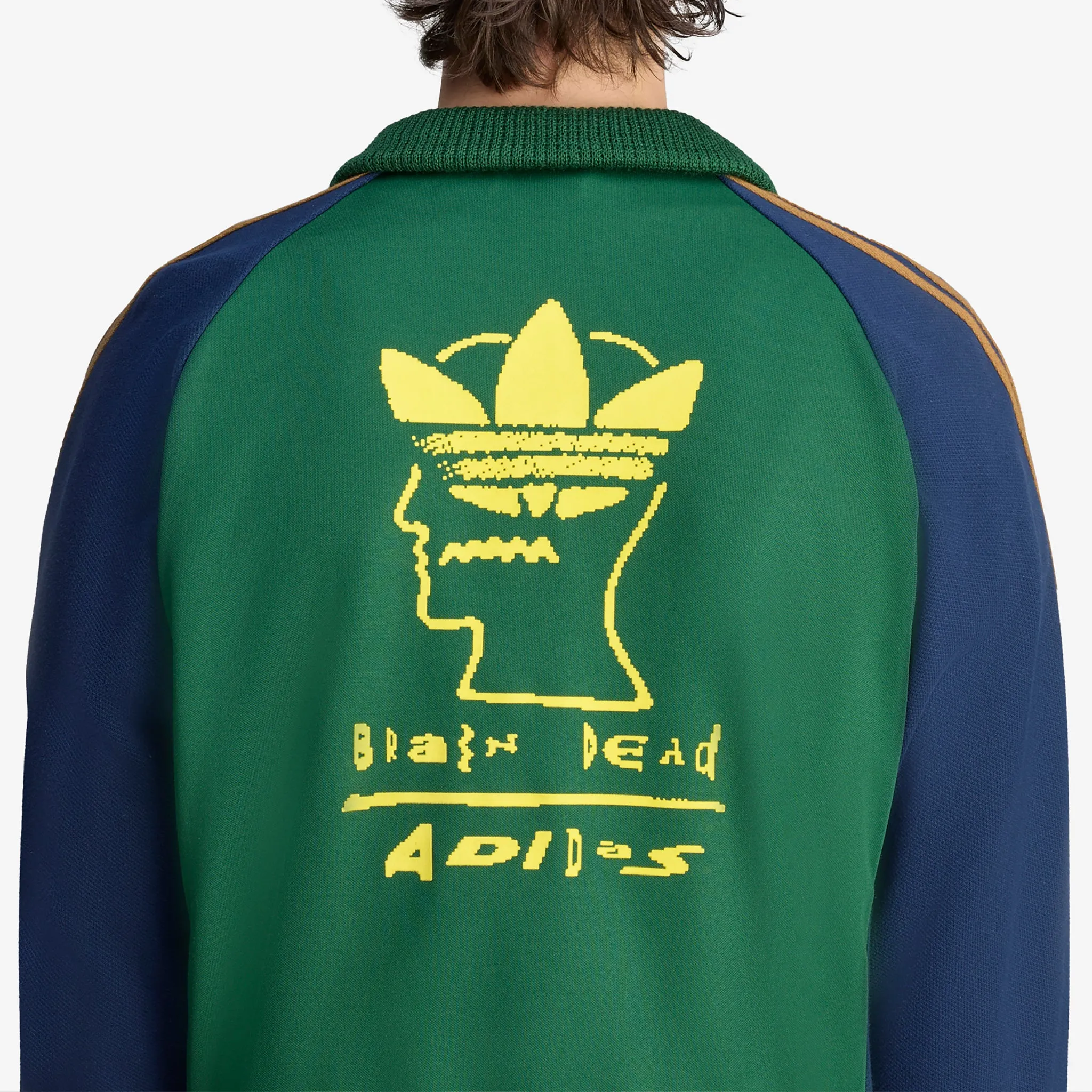 Brain Dead x Track Top Amazon Green adidas Clothing