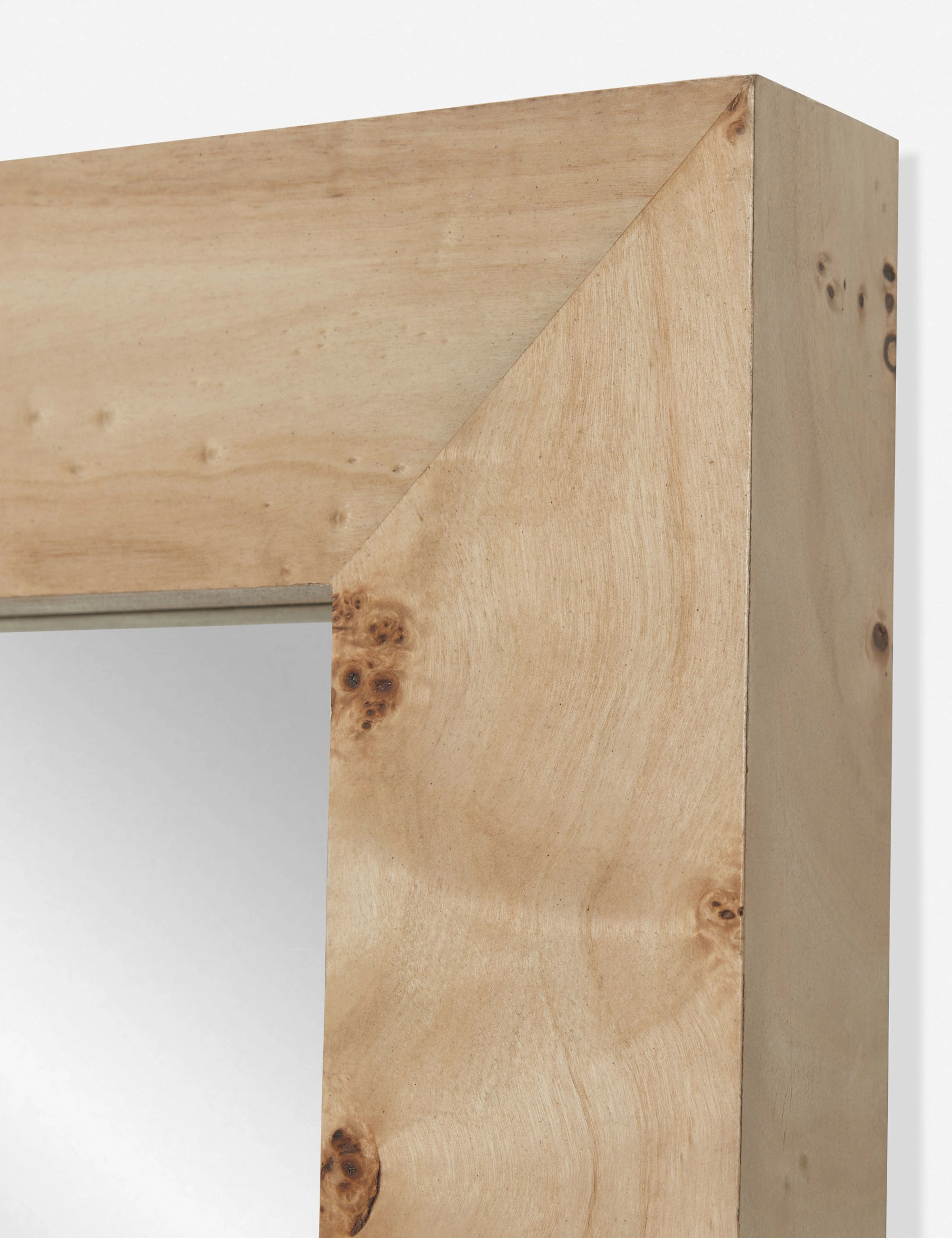 Bree Burl Wood Floor Mirror