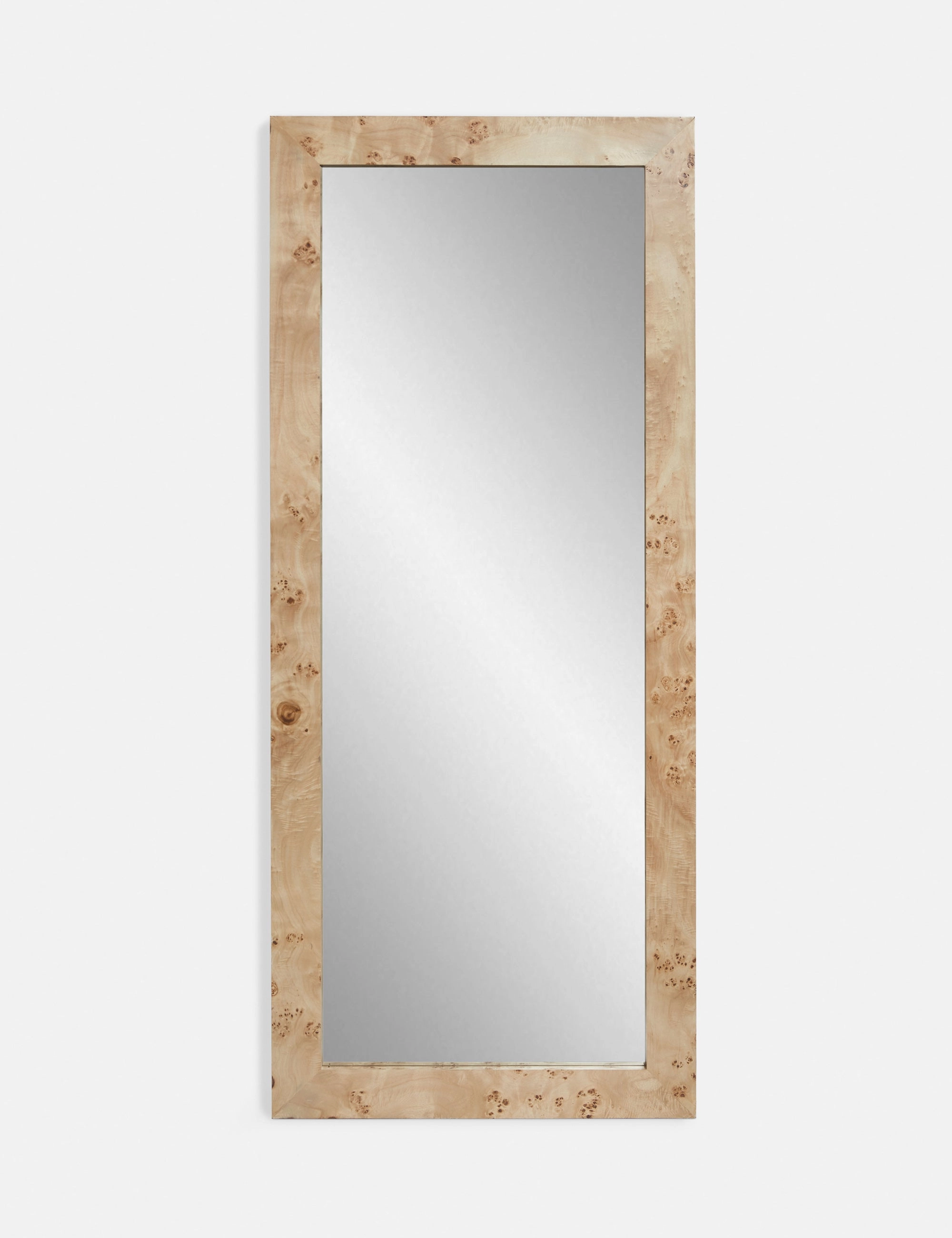 Bree Burl Wood Floor Mirror