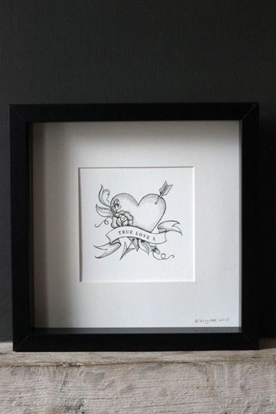 Brigitte Herrod Picture - True Love Heart Tattoo 