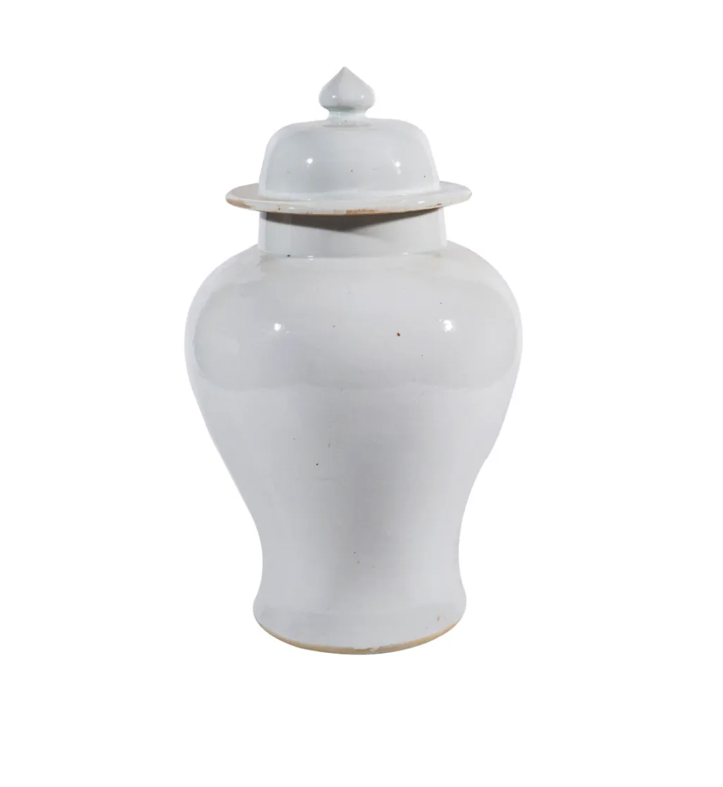 Busan White Temple Jar 