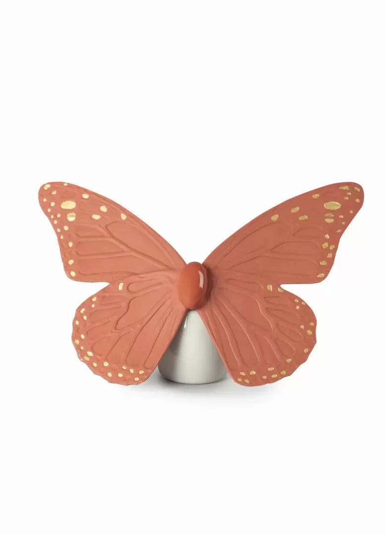 Butterfly Figurine - Golden Luster