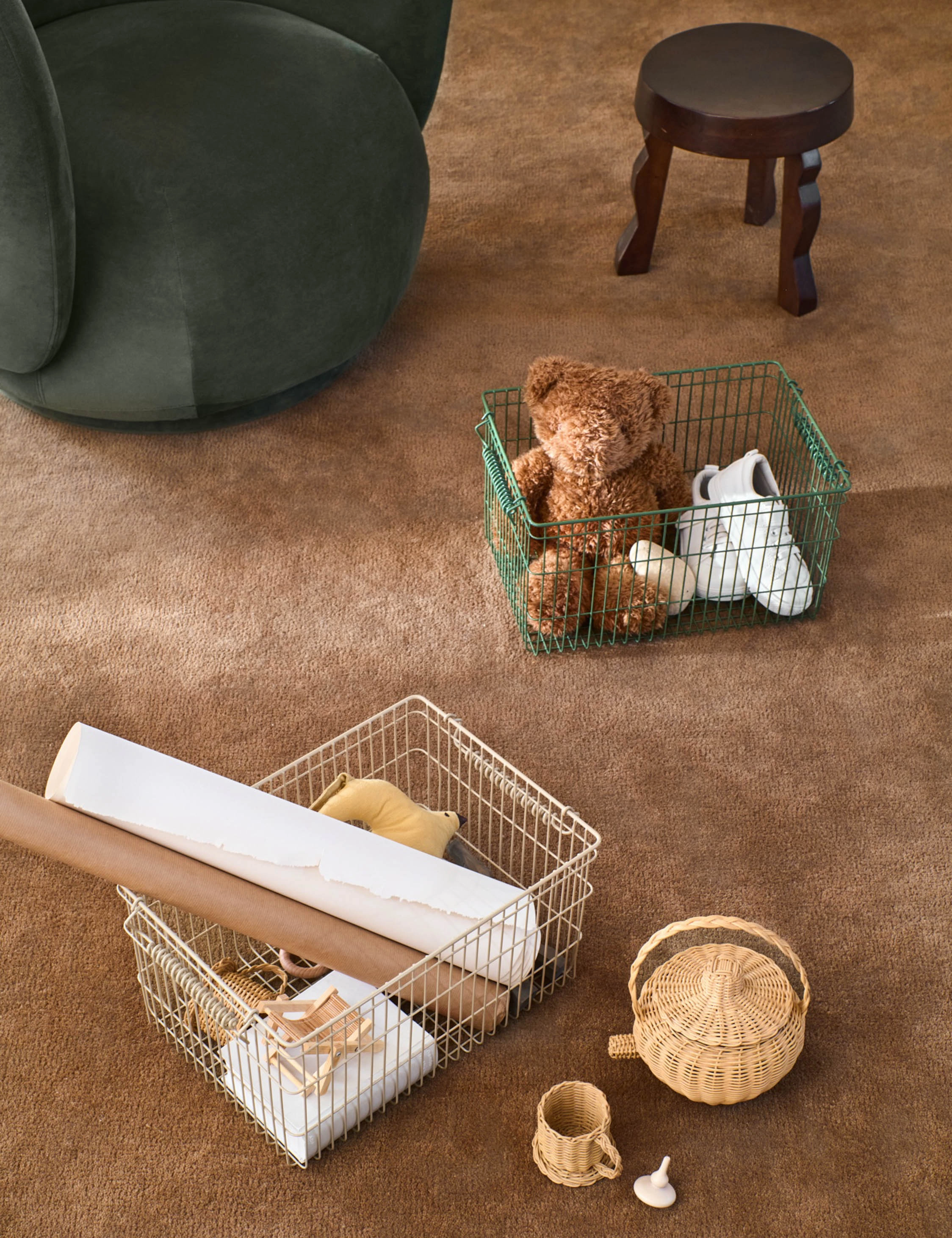 Cala Stackable Baskets (Set of 2) by Ferm Living
