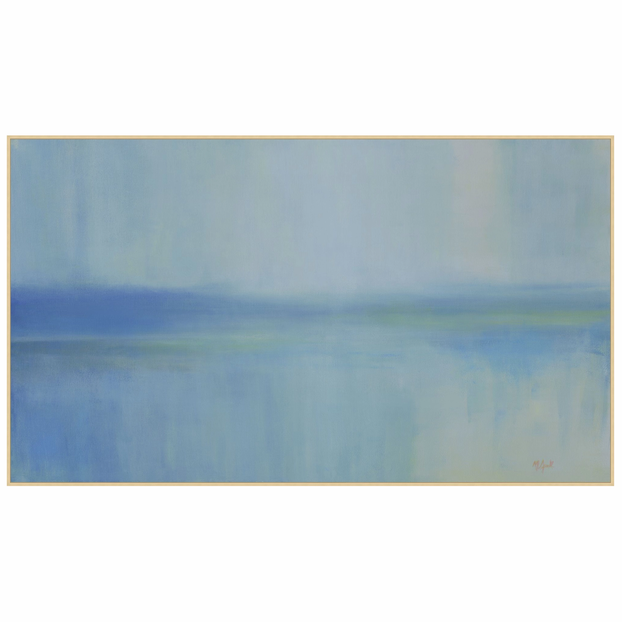 Calm of Blue Framed Wall Art 