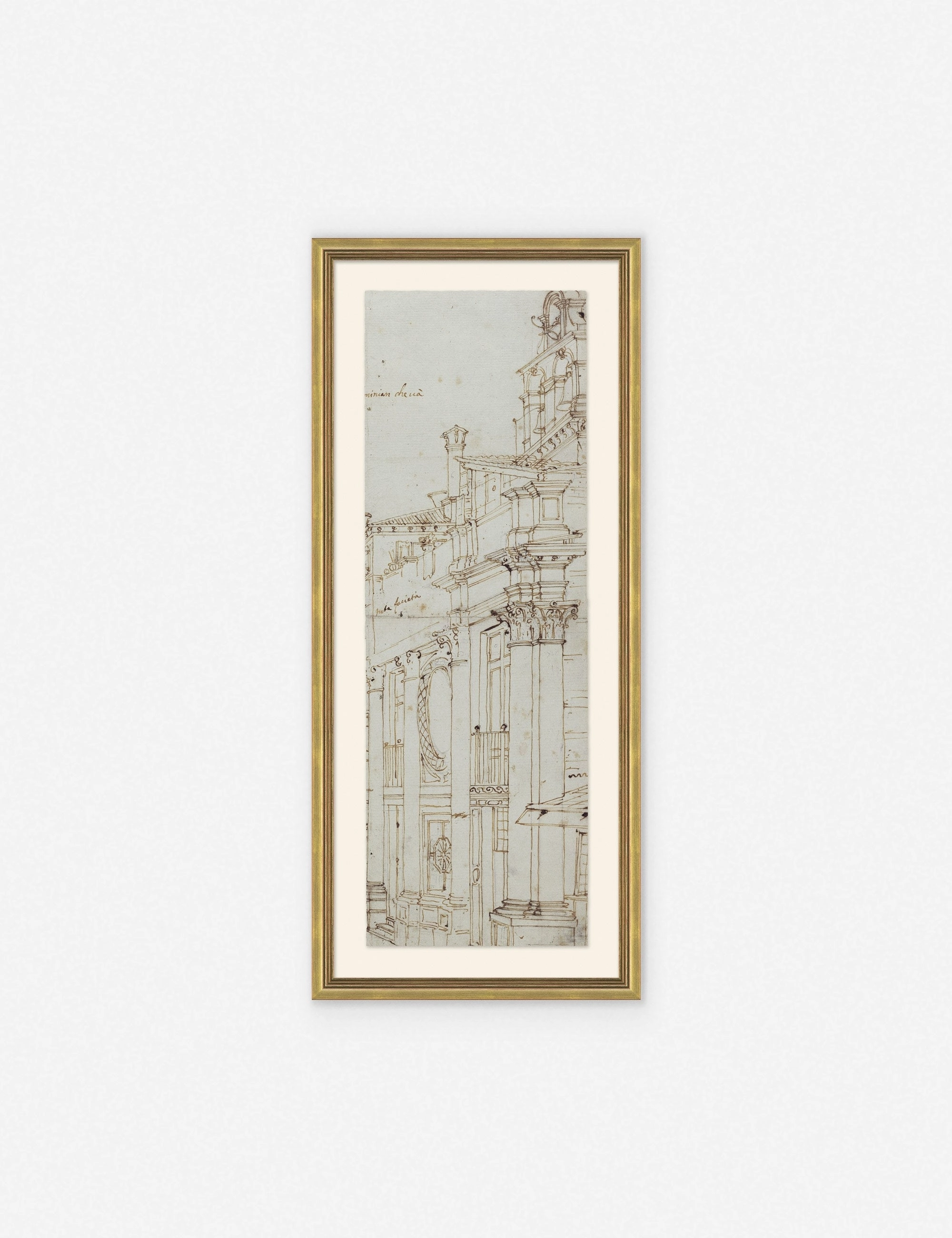 Canaletto Drawing Prints (Set of 2)