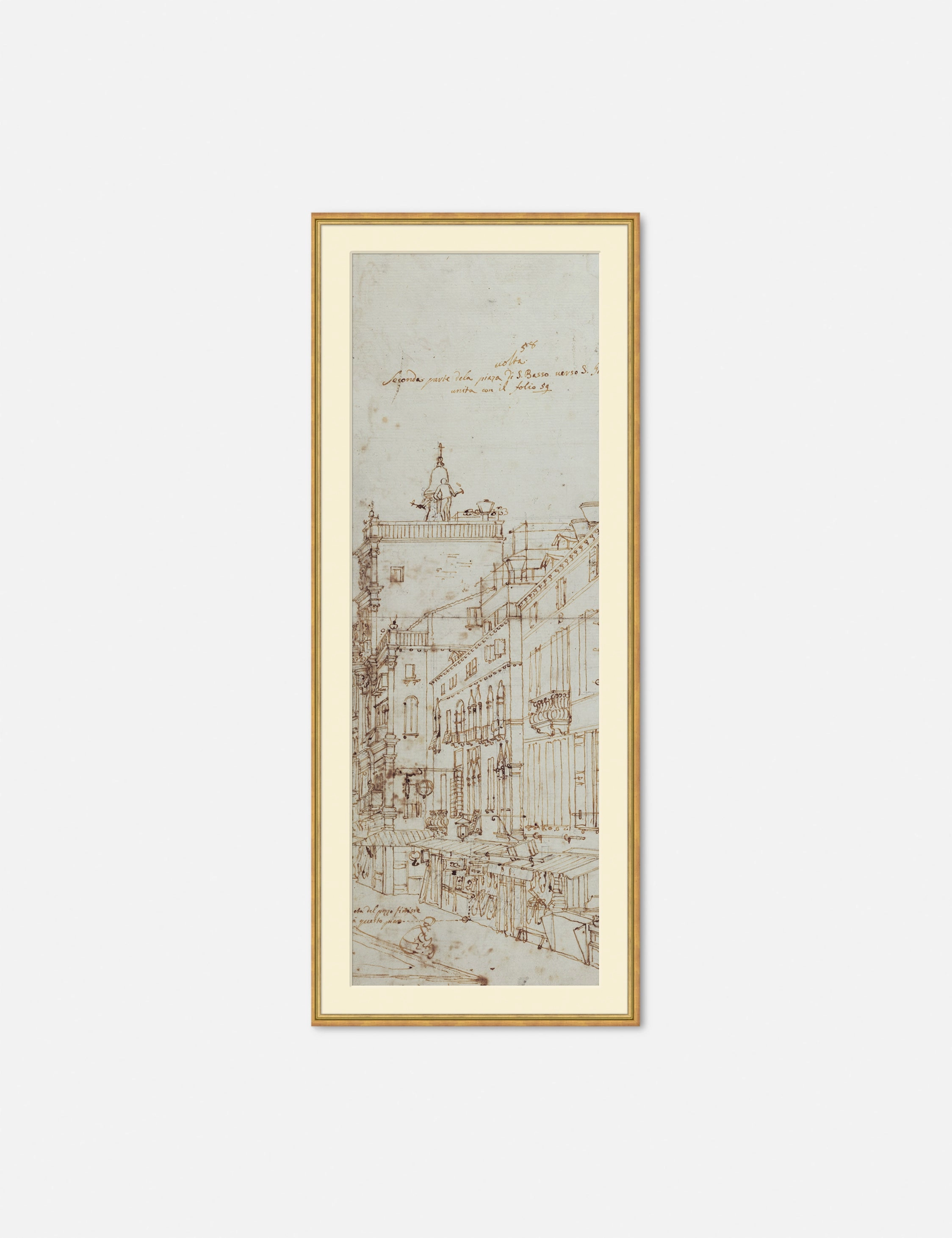 Canaletto Drawing Prints (Set of 2)