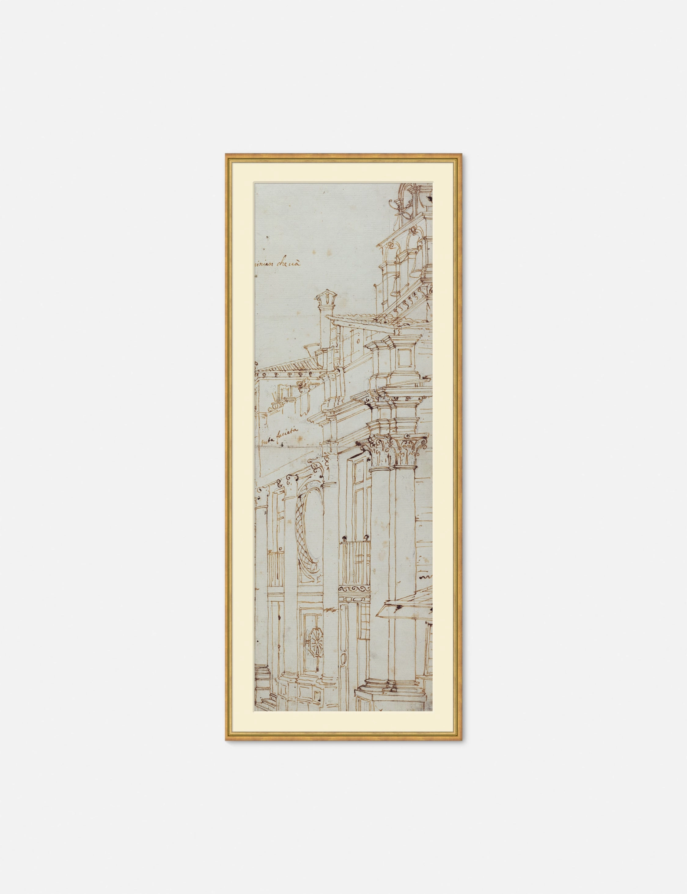 Canaletto Drawing Prints (Set of 2)