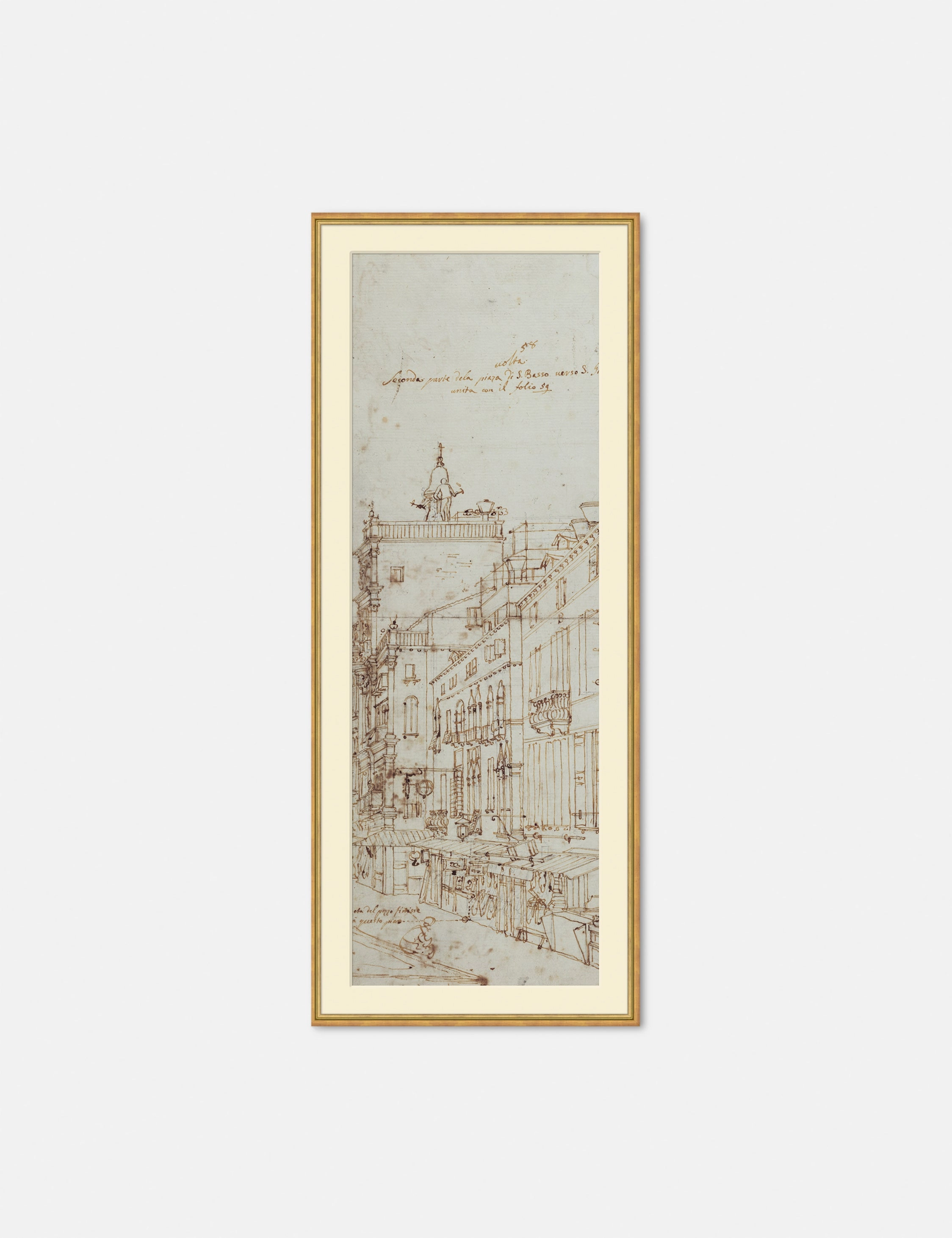 Canaletto Drawing Prints (Set of 2)