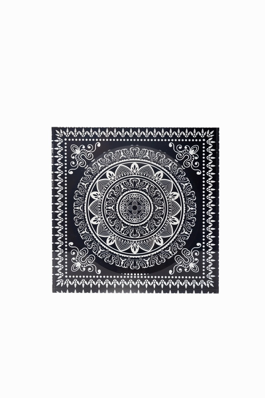 Candy Bowl - Royal Black and White Pattern