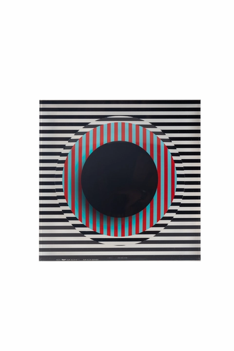 Candy Bowl - Stripes & Black Center 