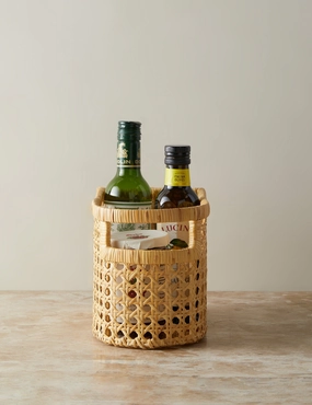Cane Basket by Sarah Sherman Samuel 