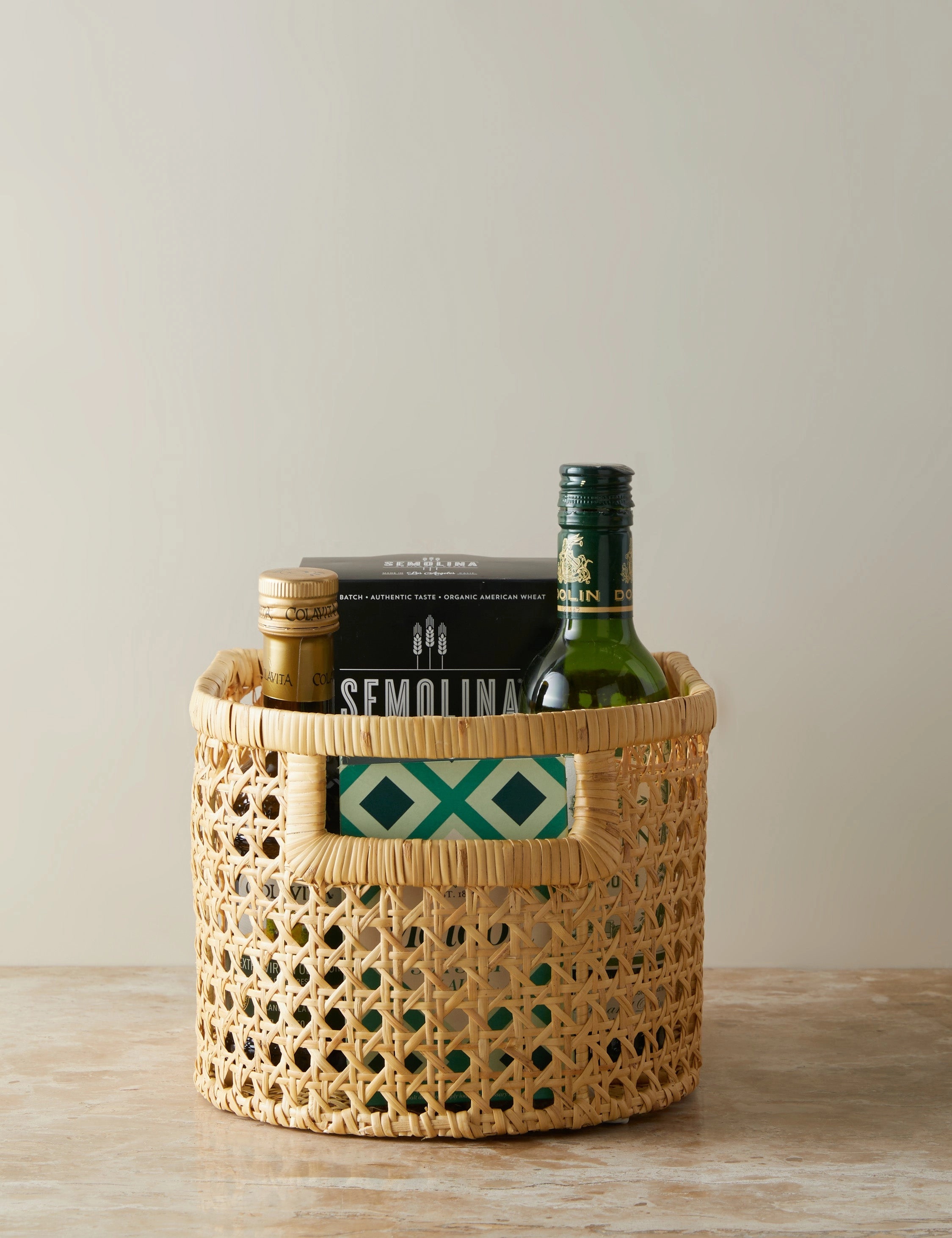 Cane Basket by Sarah Sherman Samuel