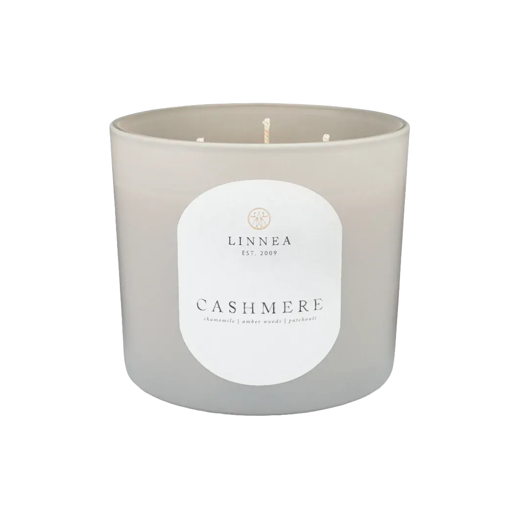 Cashmere Grande 3 Wick Candle