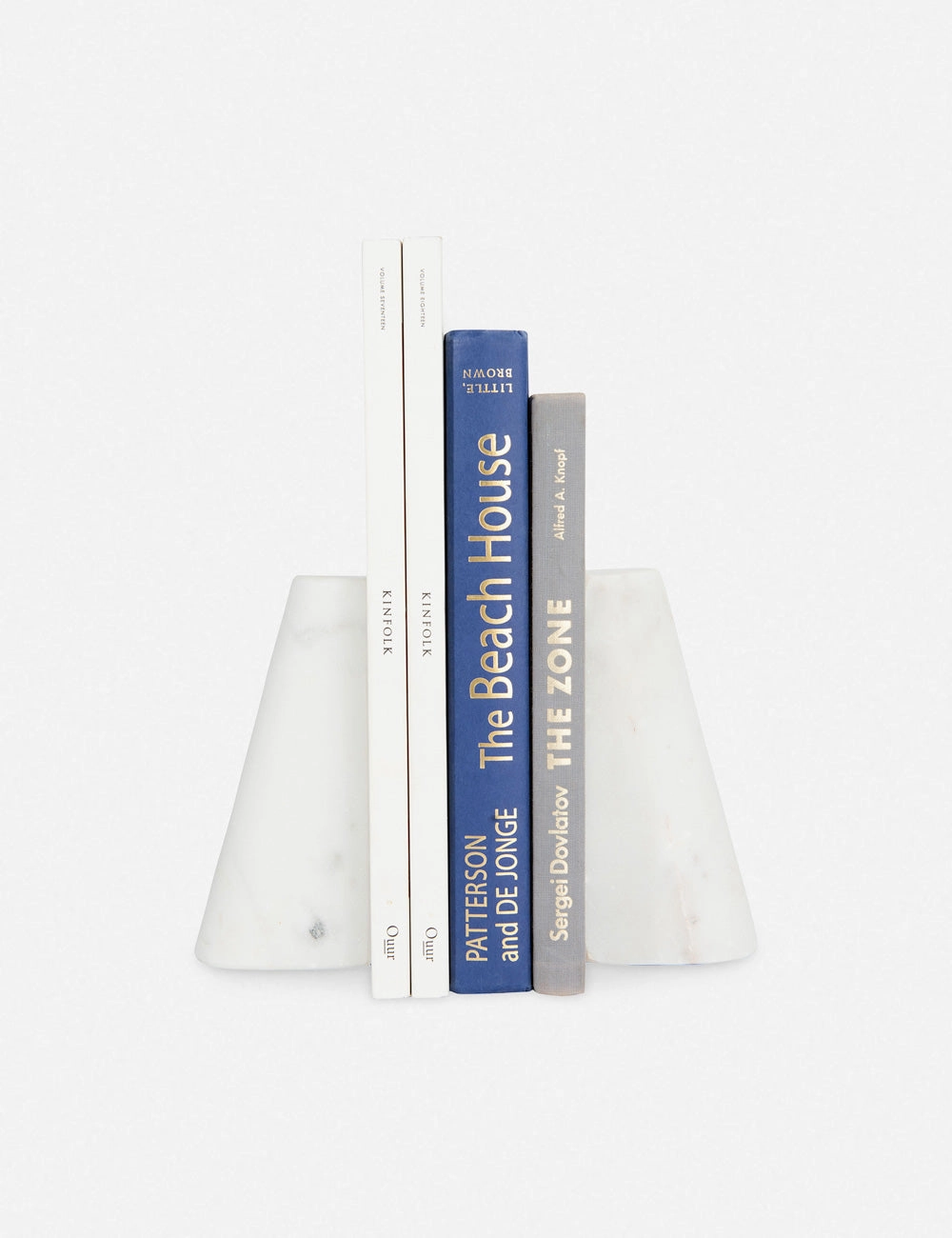 Cavallo Marble Bookends (Set of 2) -  -