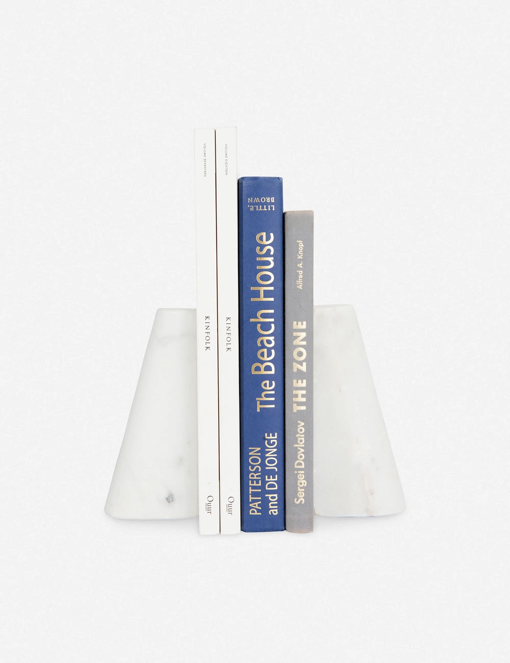 Cavallo Marble Bookends (Set of 2) -  -
